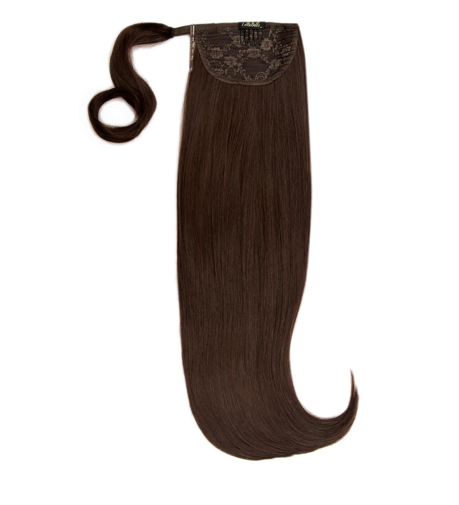 Luxury Gold 22'' 120g Human Hair Pony -6 Choc Brown - Buy Online on SooperMarket.com