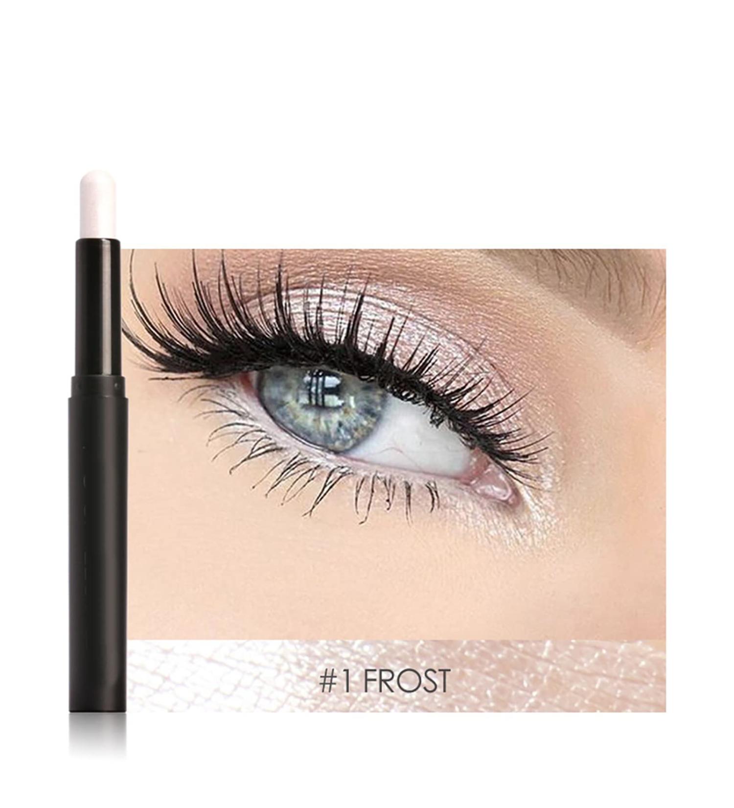 FILFEEL Eyeshadow Pencil Eyeshadow Stick Long Lasting Eye Shadow Pen Makeup Cosmetic Tool - 114mm Length Glitter (#1) - Buy Online on SooperMarket.com
