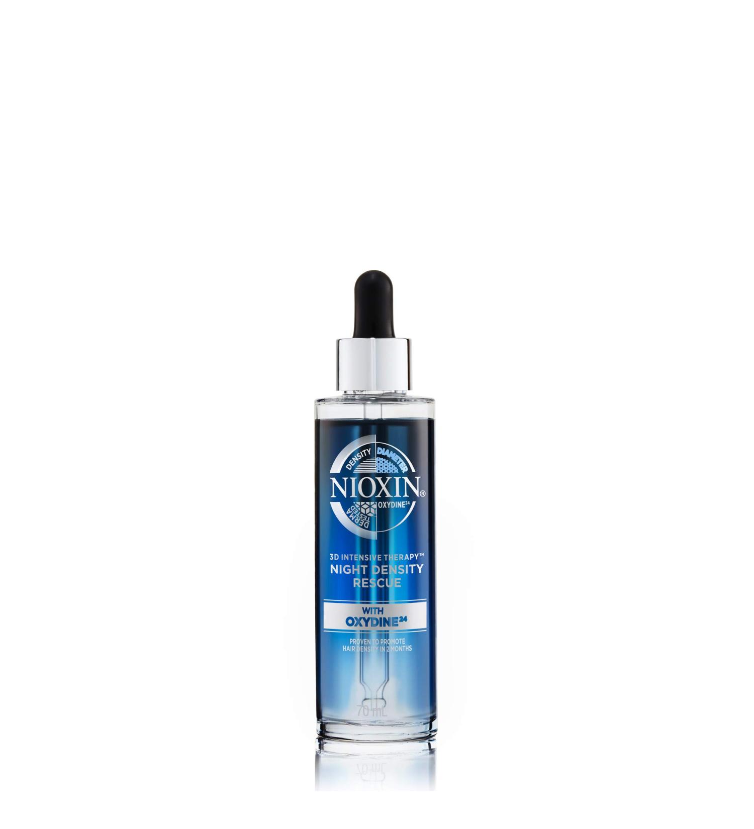 Nioxin Night Density Rescue Overnight Treatment - Antioxidant Serum for Hair Density & Thickness 2.4 fl oz - Buy Online on SooperMarket.com