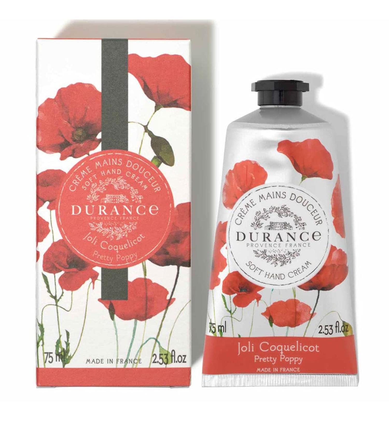 Buy Mohnblume Hand Cream 75ml by Durance | Nourishing & Moisturizing | International Shipping Available - Buy Online on SooperMarket.com