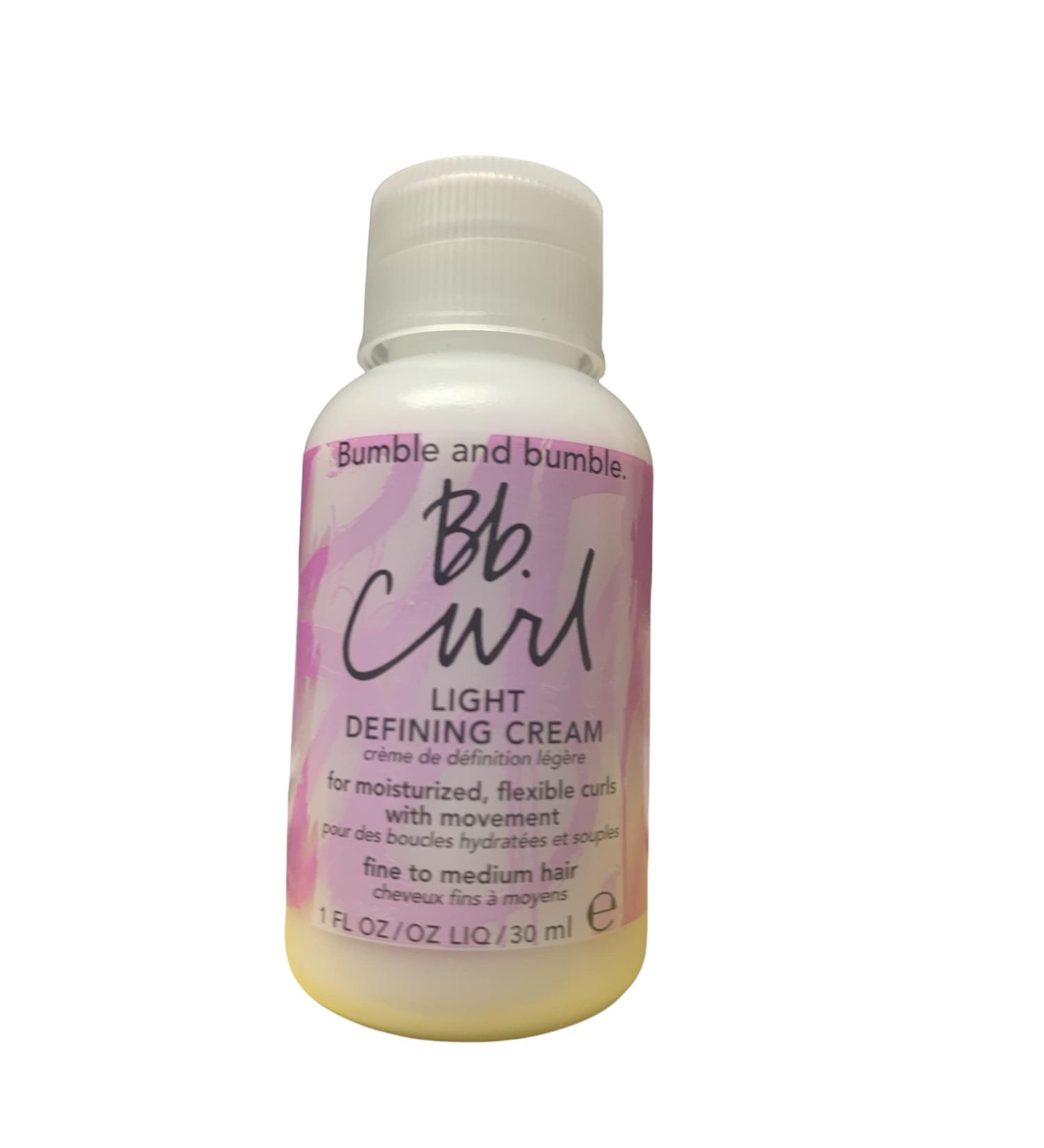 Bumble and Bumble Curl Light Defining Creme 1 OZ