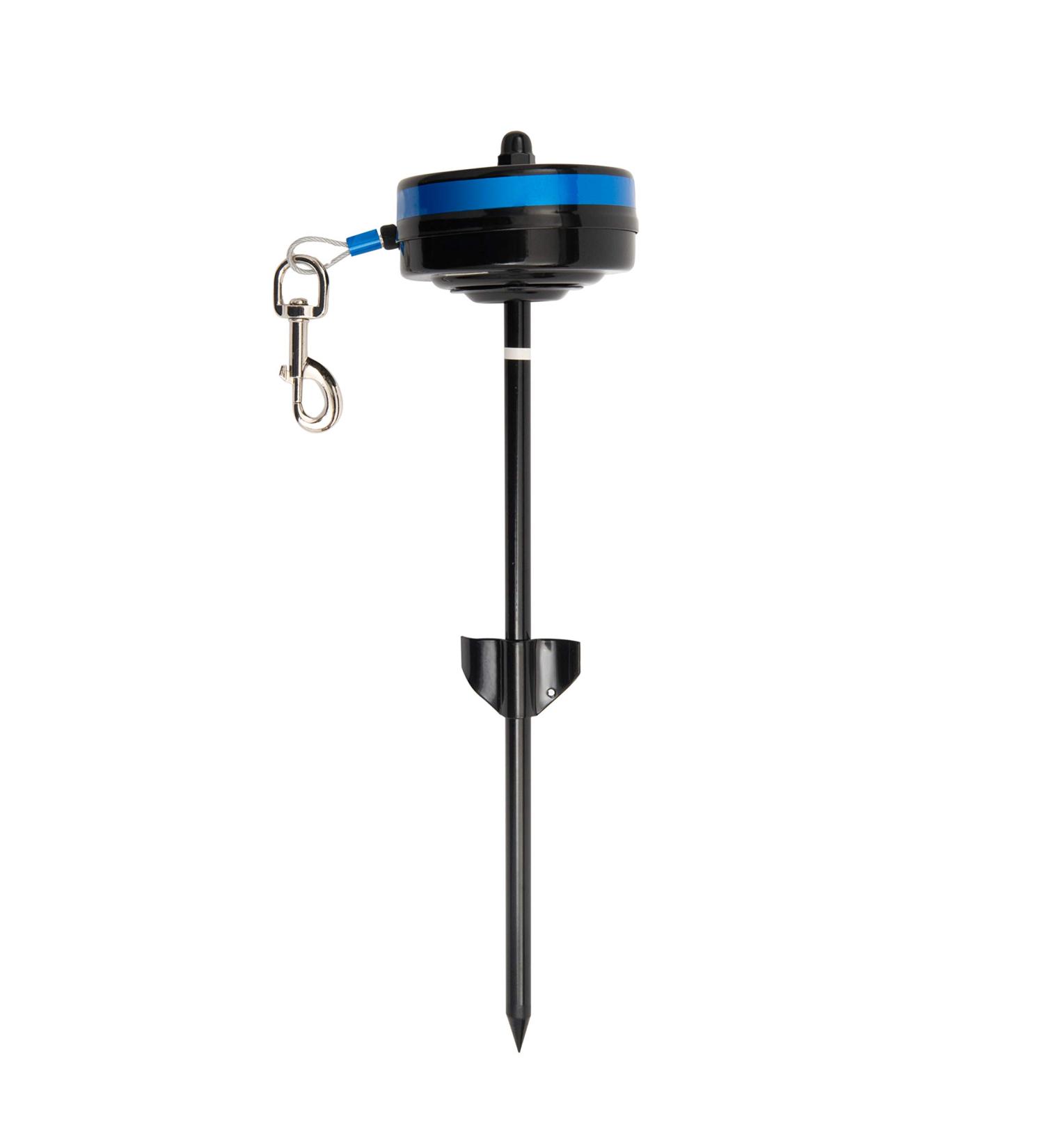 Lixit Animal Care Retractable Cable Ties - Medium (25-80 lbs) - Durable Black Pet Tie Downs for Secure Animal Control - Buy Online on SooperMarket.com