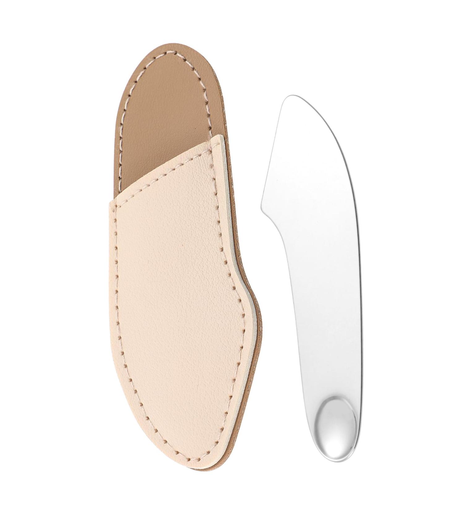 HAPINARY Makeup Mixing Palette Cosmetic Makeup Spatula Makeup Plate Spatula Cosmetic Mixer Stainless Steel - Buy Online on SooperMarket.com