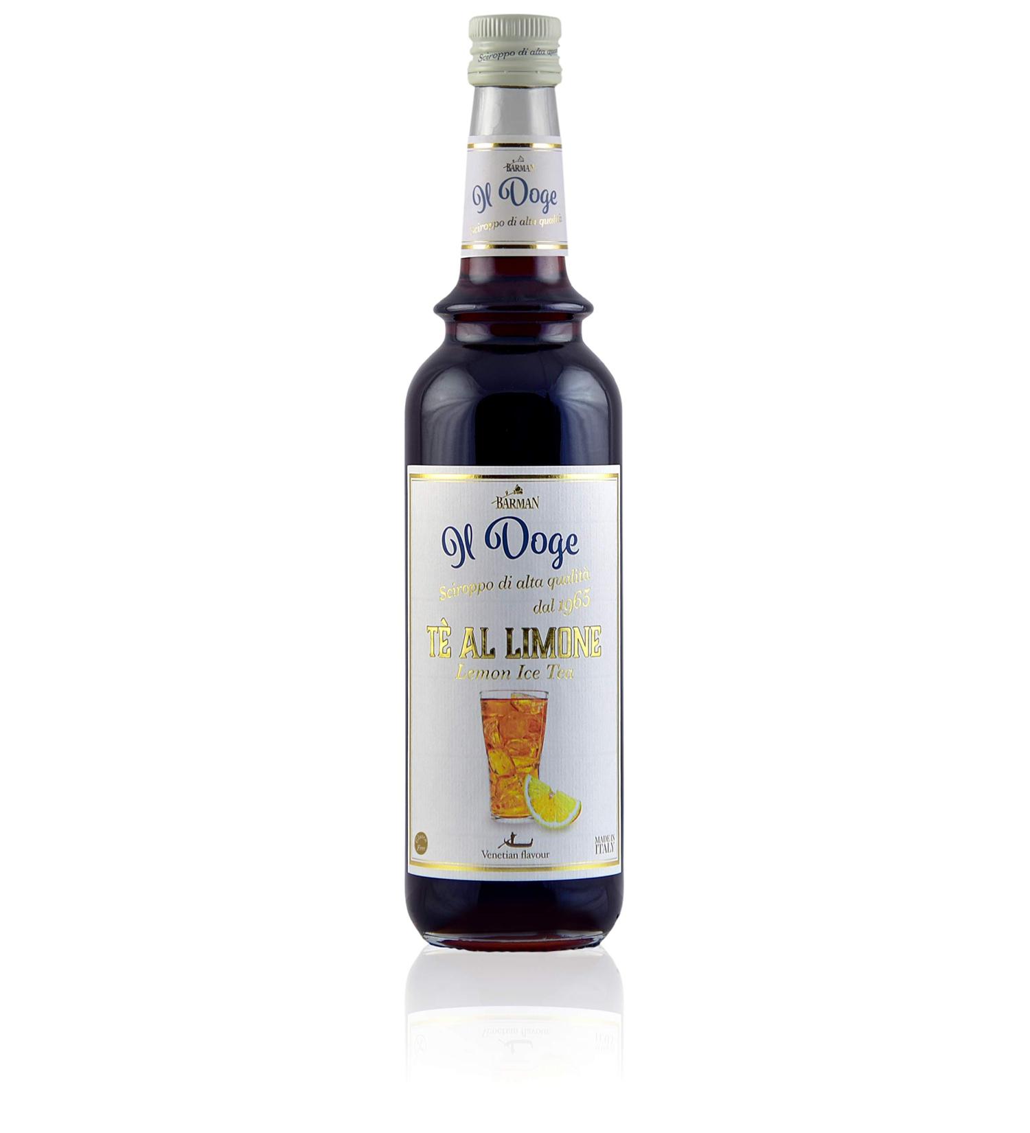 BARMAN IL DOGE Lemon Ice Tea Syrup 70cl - Buy Online on SooperMarket.com