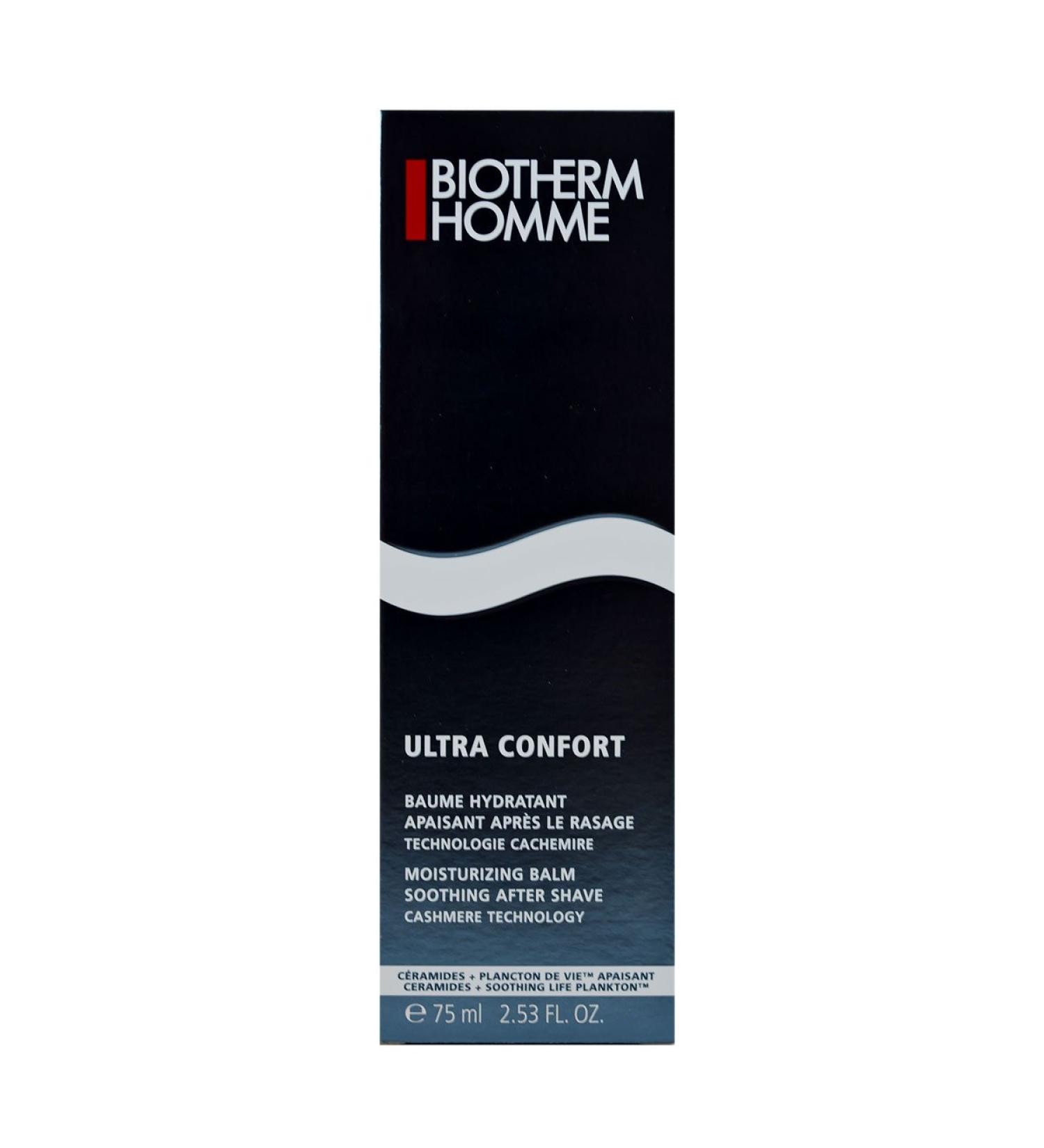 Biotherm Homme Ultra Confort Soothing After Shave Balm - Unisex Moisturizer 2.53 oz | International Shipping Available - Buy Online on SooperMarket.com