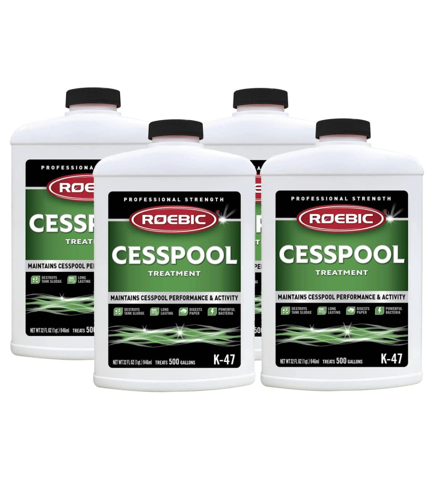 Roebic K-47-Q-12 Cesspool Treatment - Effective Eco-Friendly Solution for Waste Digestion | International Shipping Available - Buy Online on SooperMarket.com