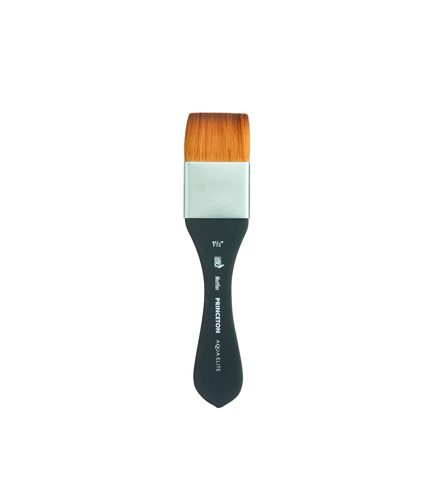 Princeton Aqua Elite 4850 Synthetic Kolinsky Watercolor Mottler Brush - 1.5 Inch - Buy Online on SooperMarket.com