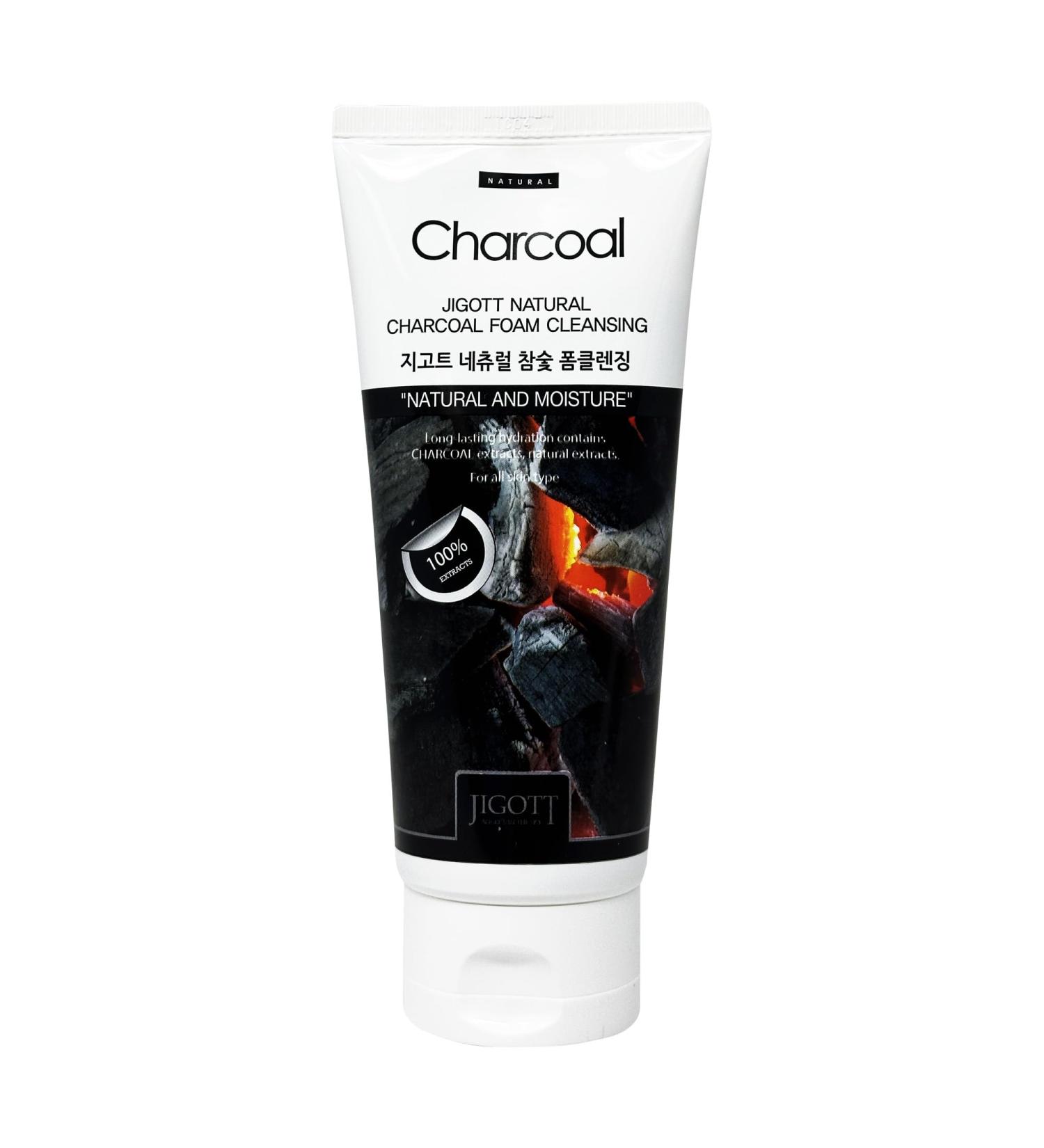 Buy Natural Charcoal Foam Cleanser 6 FL OZ - Deep Clean & Refreshing Face Wash for All Skin Types - International Shipping Available - Buy Online on SooperMarket.com