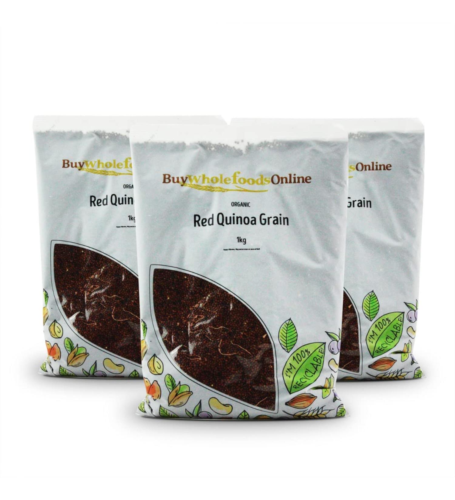 Organic Quinoa Grain (Red) 3kg (BWFO)