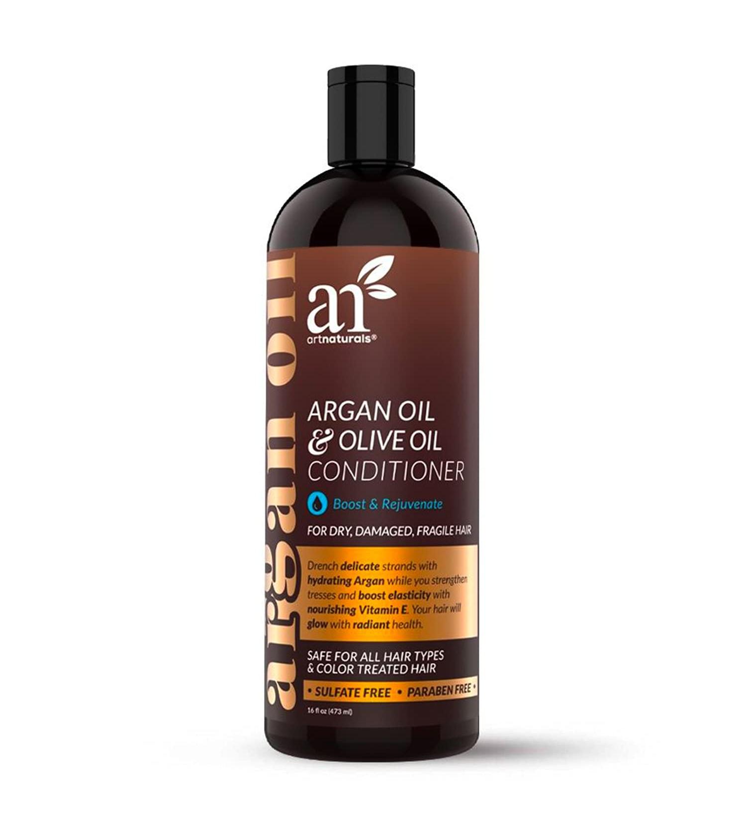 Artnaturals Argan & Olive Oil Conditioner 16 fl oz - Boost & Rejuvenate Hair - Buy Online on SooperMarket.com