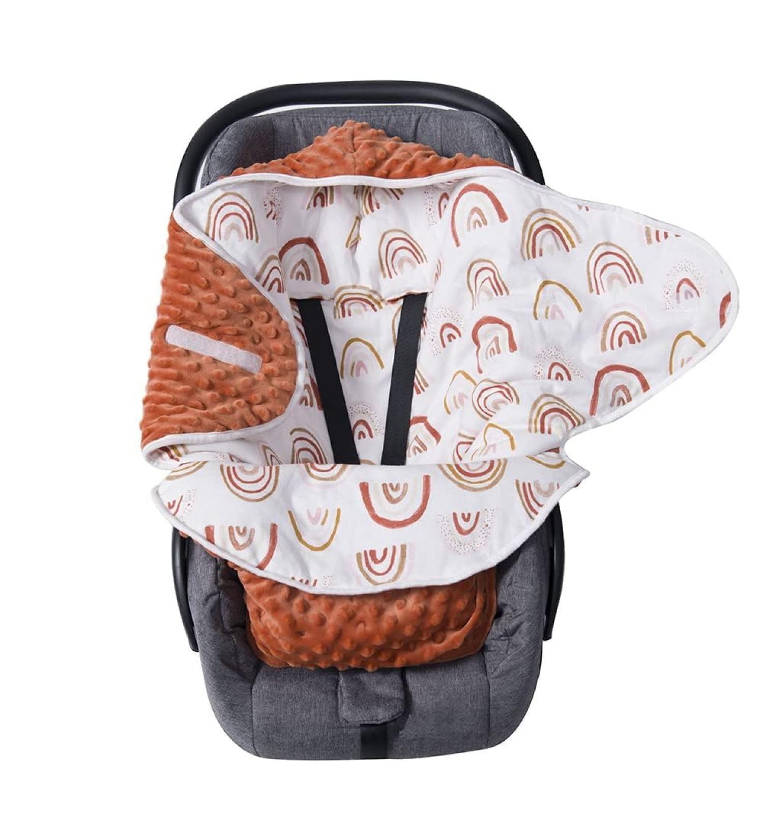 Rainbow Baby Blanket Swaddle Wrap - Soft & Warm Infant Sleeping Wrap for Boys & Girls - Unisex Receiving Blanket 0-6 Months - Buy Online on SooperMarket.com