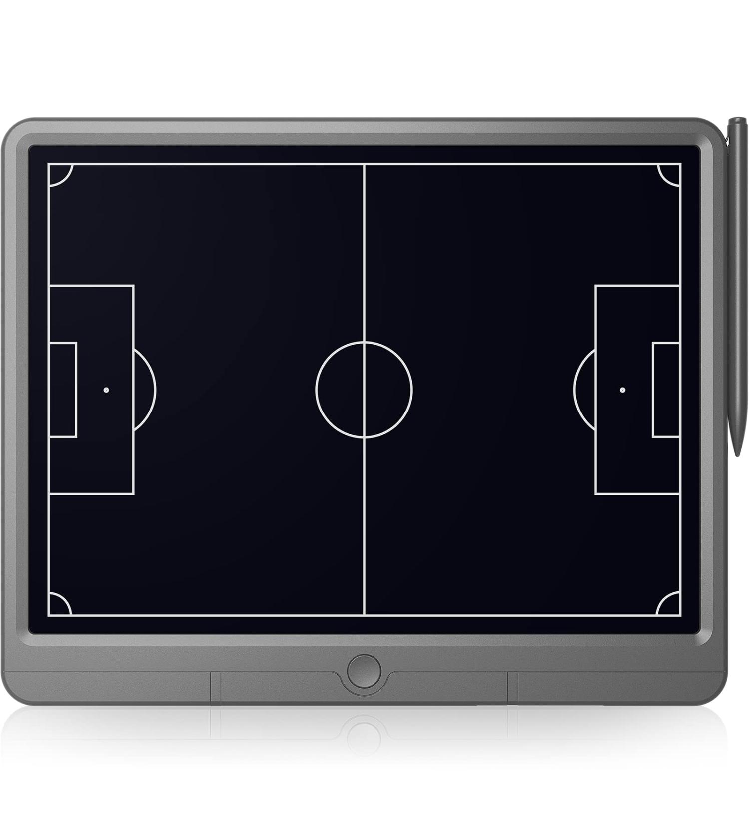TUGAU Electronic Coach Board Premium Tactical Marker Board | Large LCD Screen with Stylus Pen | Soccer Baseball Football Hockey Tennis Training Equipment - 15 inch - Buy Online on SooperMarket.com