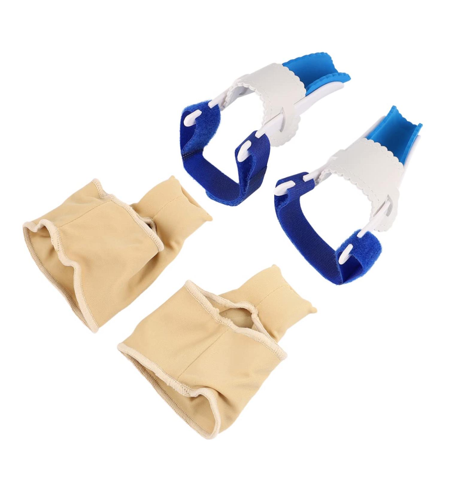 Healeved 6-Piece Toe Nail & Bunion Protector Set - Pedicure Stand, Thumb Splint, Toe Dividers - Assorted Colors - 13X6cm - Buy Online on SooperMarket.com