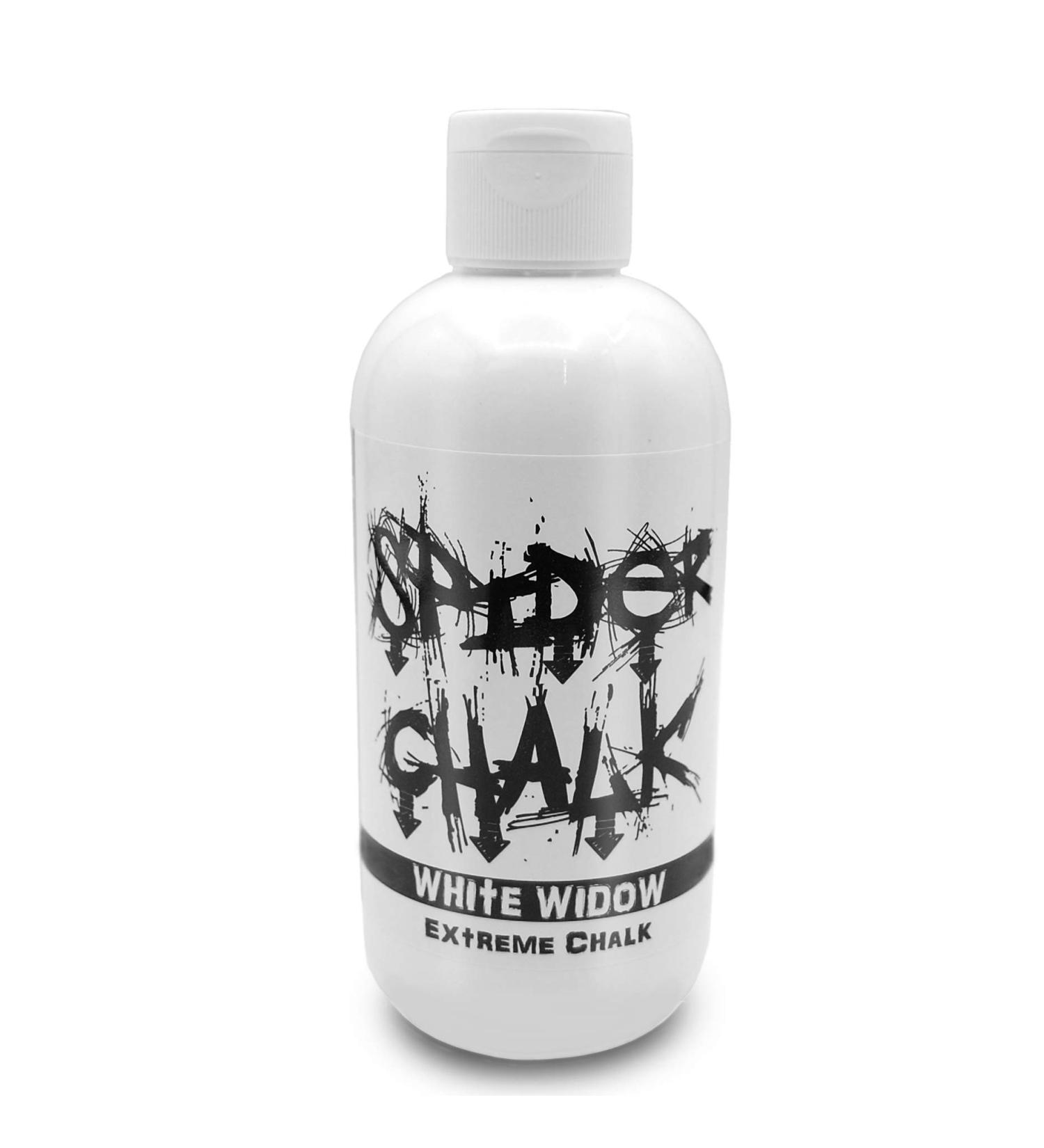 Spider Chalk White Widow Extreme Liquid Chalk 8oz - Made in USA for Gym, Powerlifting, Weightlifting & Strongman - Buy Online on SooperMarket.com