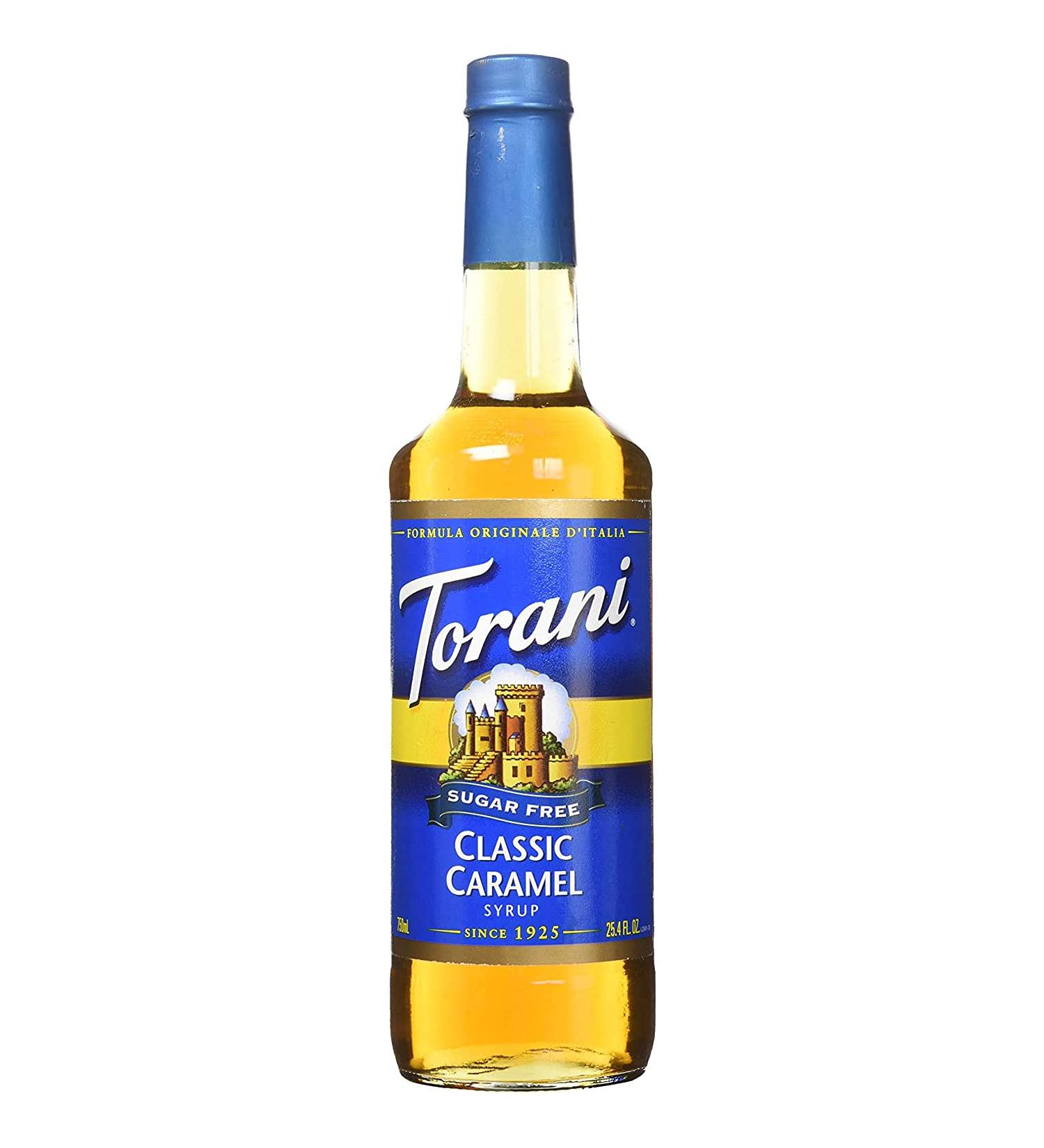 Torani SugarFree Classic Caramel Syrup With Splenda - 25 oz - Buy Online on SooperMarket.com
