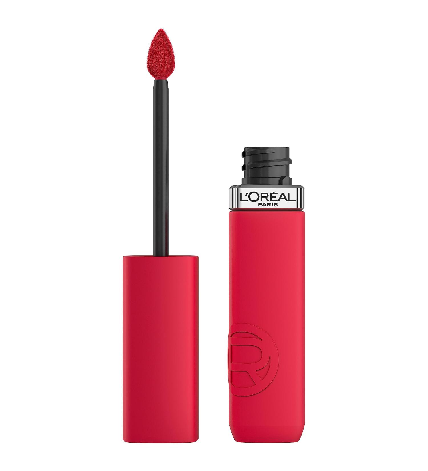 L'Or al Paris Nursing Lipstick No. 245 French Kiss - Matte Finish 16-Hour Long-Lasting Color Infailable Matte Resistance - 5ml - Buy Online on SooperMarket.com