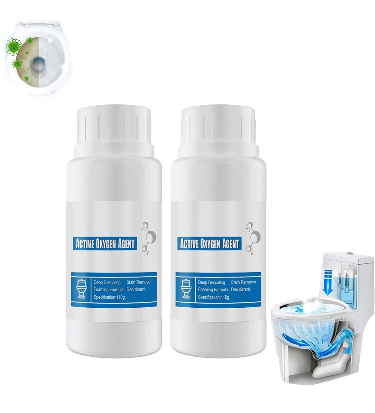 Touch Free Fizzy Foam Toilet Cleaner 2023 Best Splash Toilet Cleaner Foam Powder As Seen on TV Fizzy Foam Toilet Cleaner Splash Toilet Cleaner for in Toilets Squatting Pans (2PCS) - Buy Online on SooperMarket.com