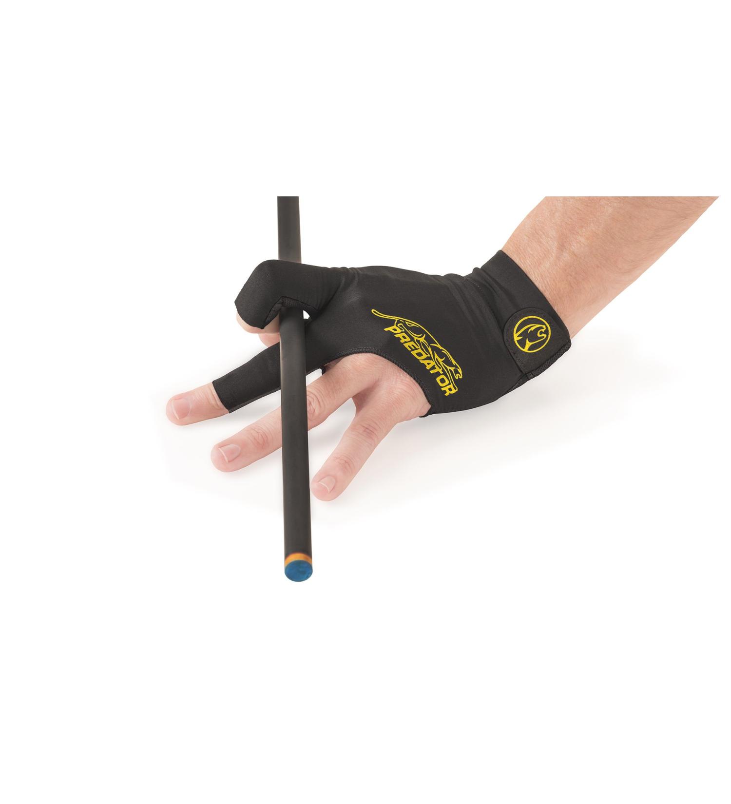 Predator Second Skin Billiard Glove - Black/Yellow - Left Bridge Hand - Large/X-Large - Buy Online on SooperMarket.com