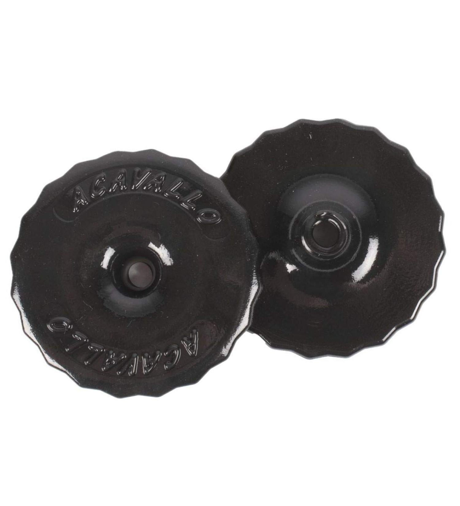 Acavallo Gel Bit Guard-Black-One Size
