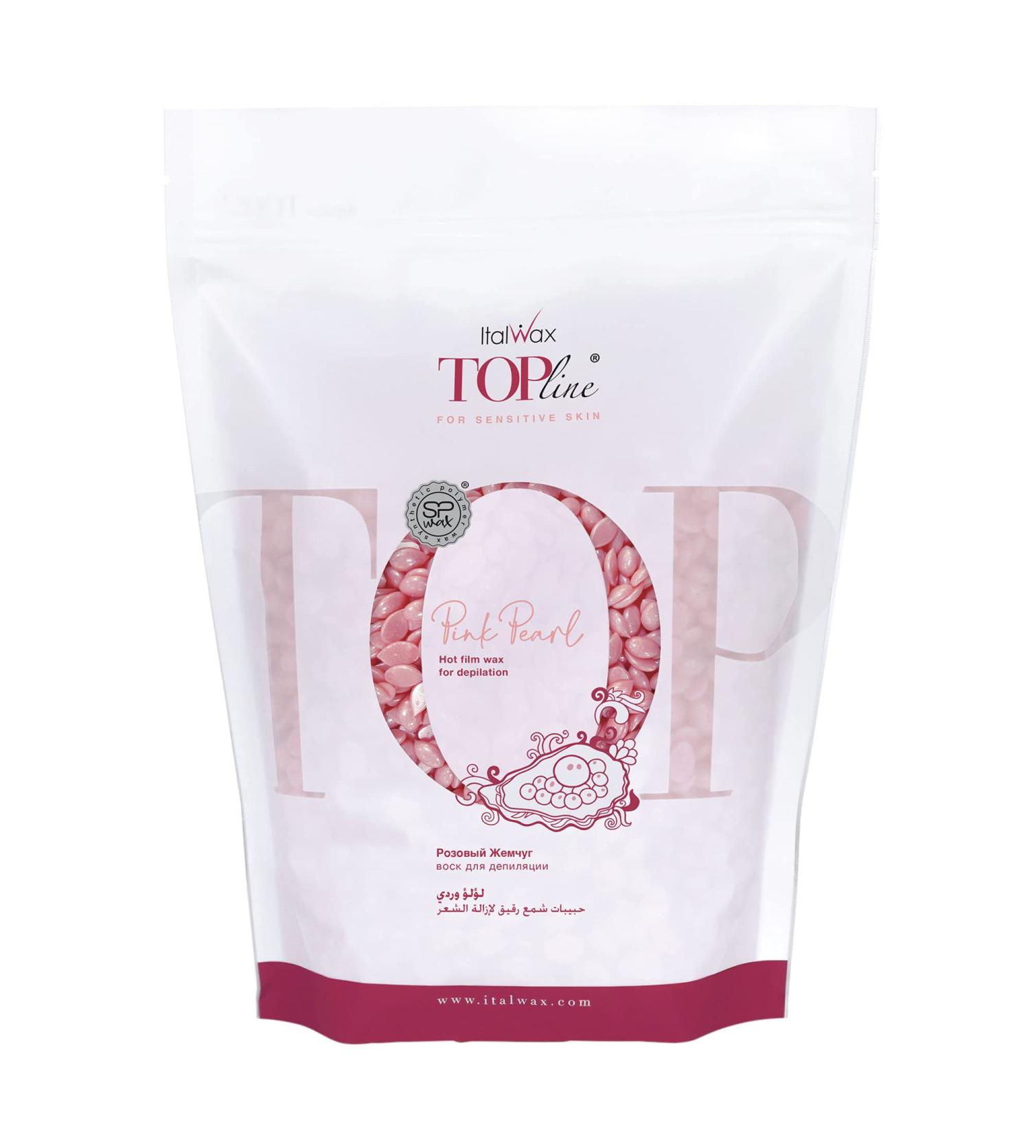 Italwax Synthetic Hard Wax Pink Pearl 1.65lb 750g
