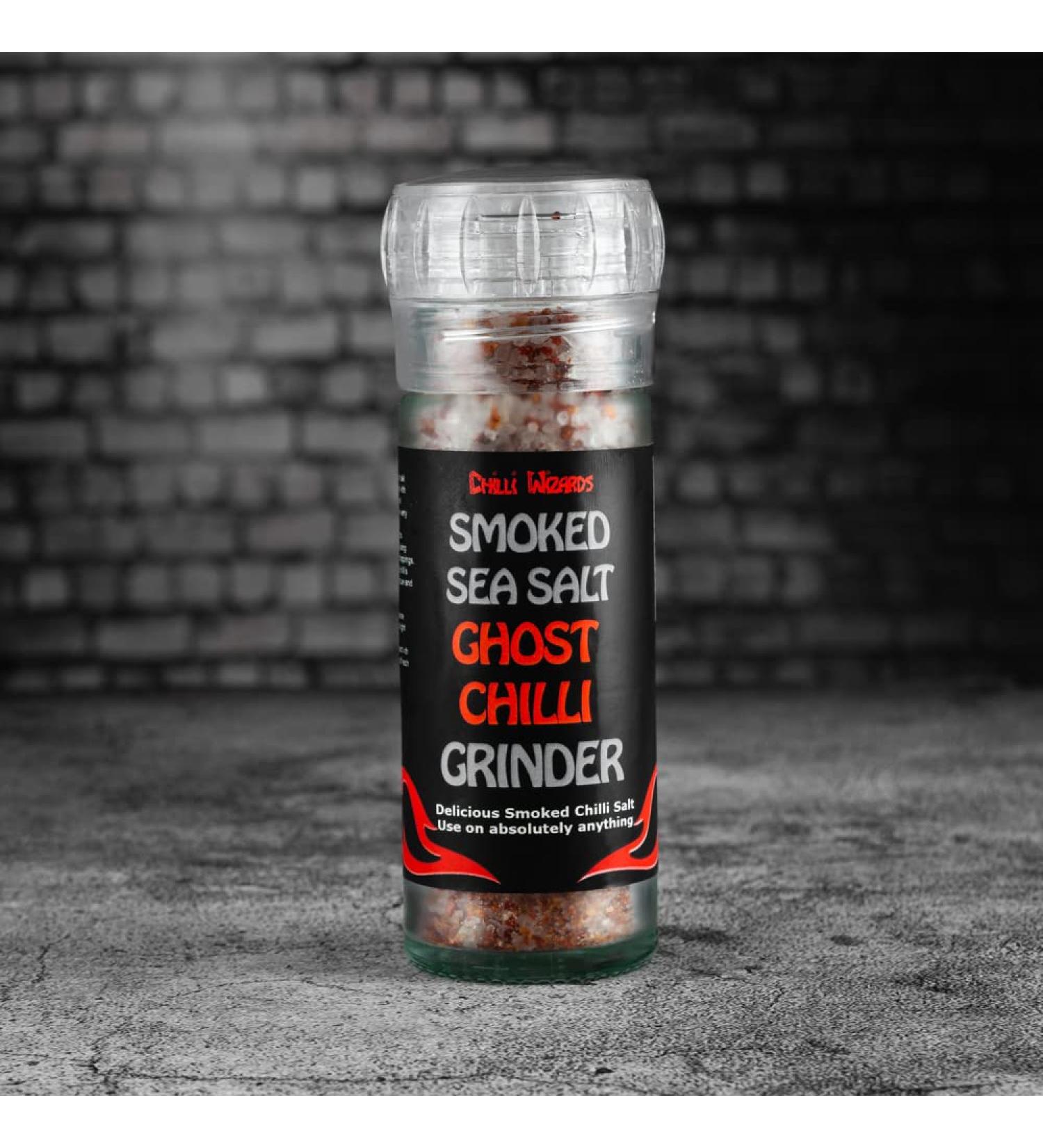 Ghost Chilli Pepper & Dead Sea Salt Grinder 90g