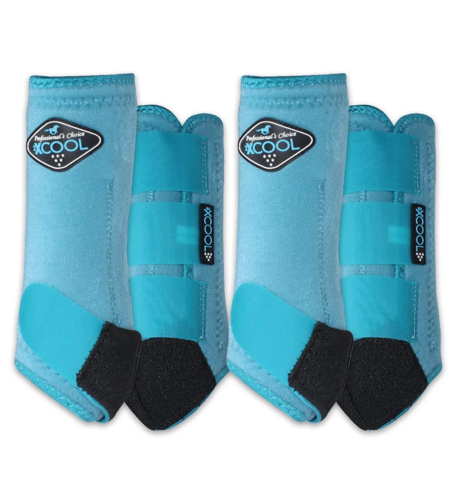 Professional's Choice 2XCOOL Sport Medical Boots - 4-Pack L Turquoise | International Shipping Available - Buy Online on SooperMarket.com