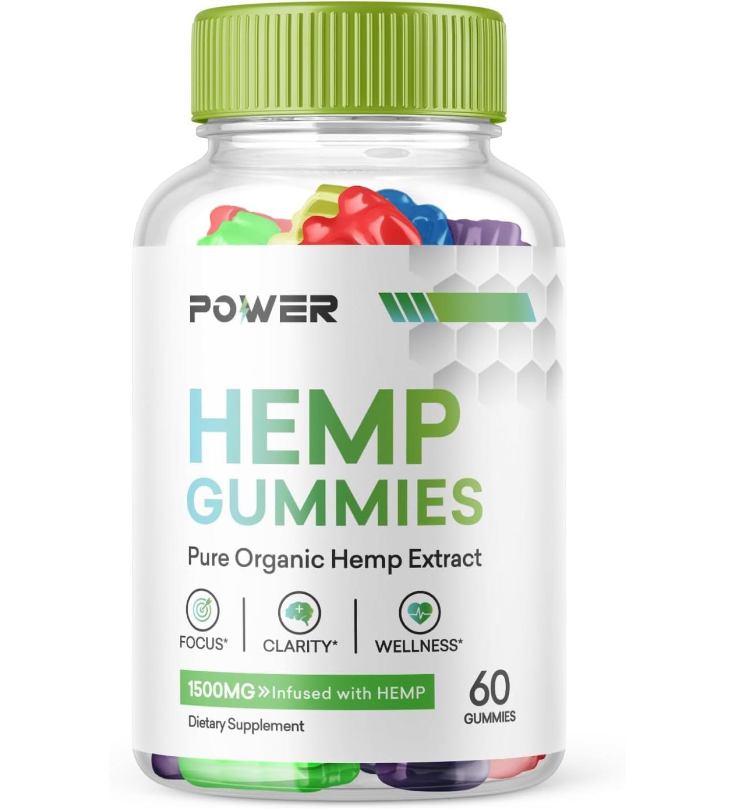Power Gummies Hemp Multivitamin - 60 Gummies - Buy Online on SooperMarket.com
