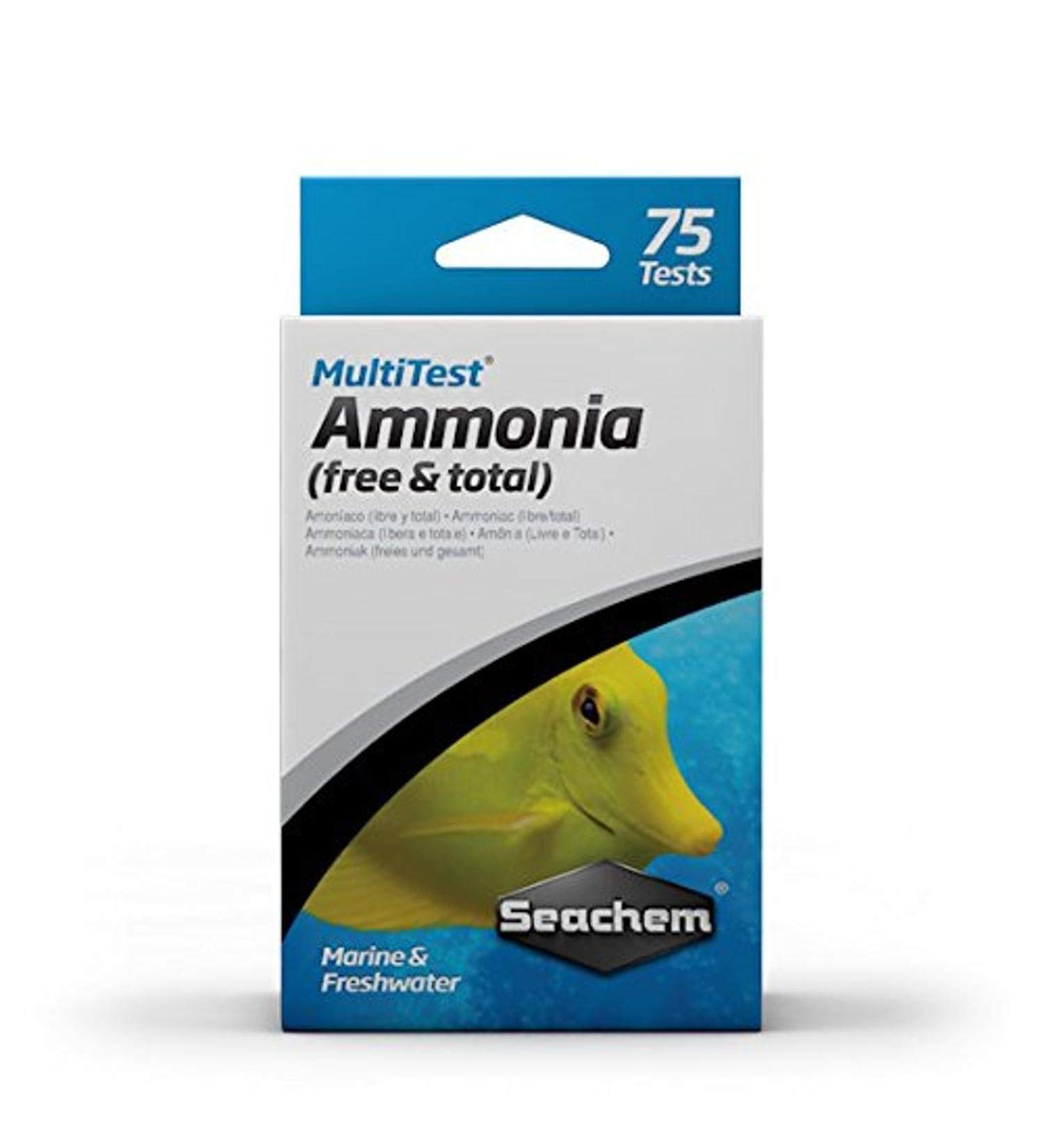 Seachem MultiTest Ammonia Test Kit - Buy Online on SooperMarket.com