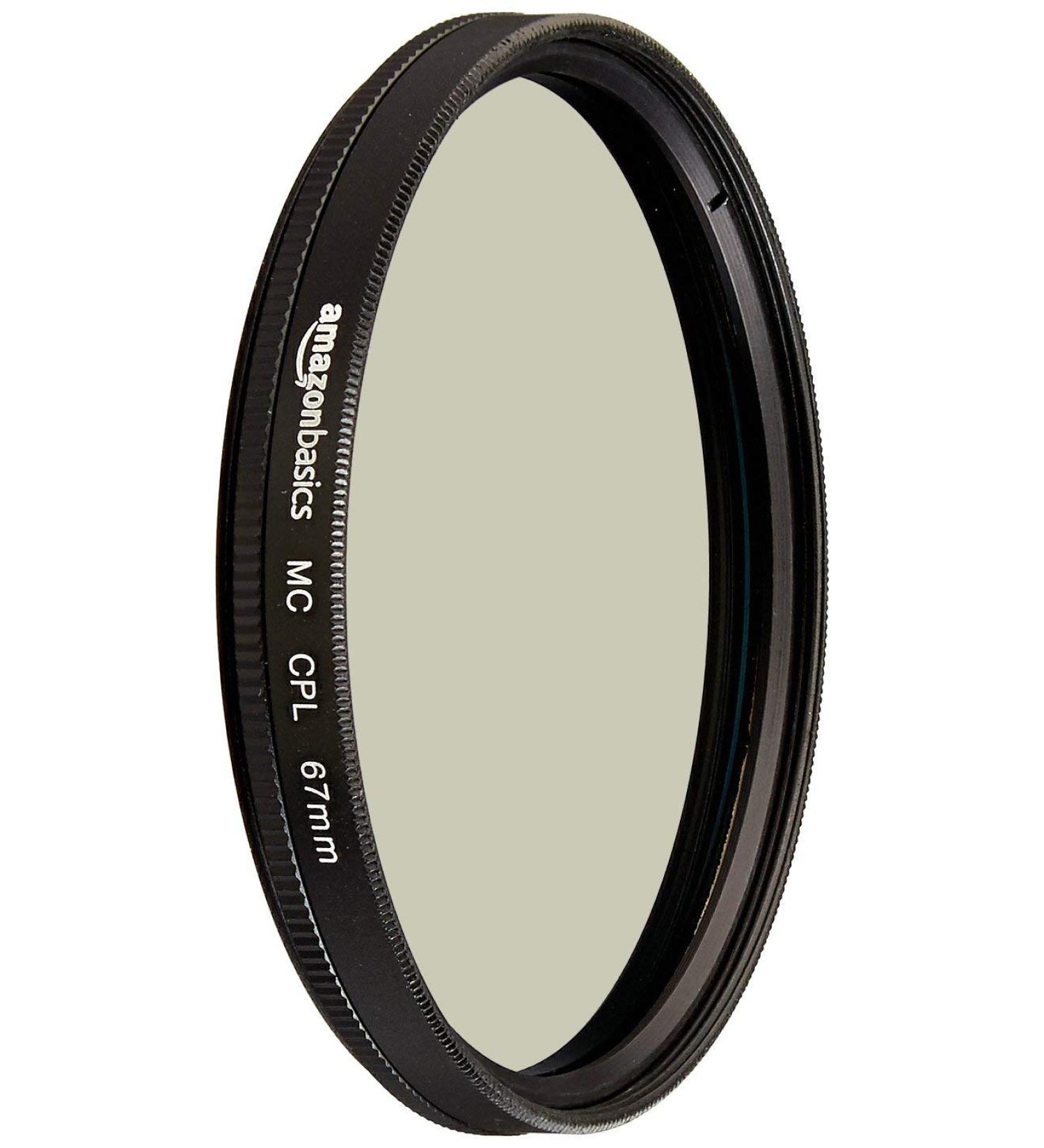 Amazon Basics 67mm Circular Polarizer Camera Lens Filter - Enhance Photography Quality - Buy Online on SooperMarket.com
