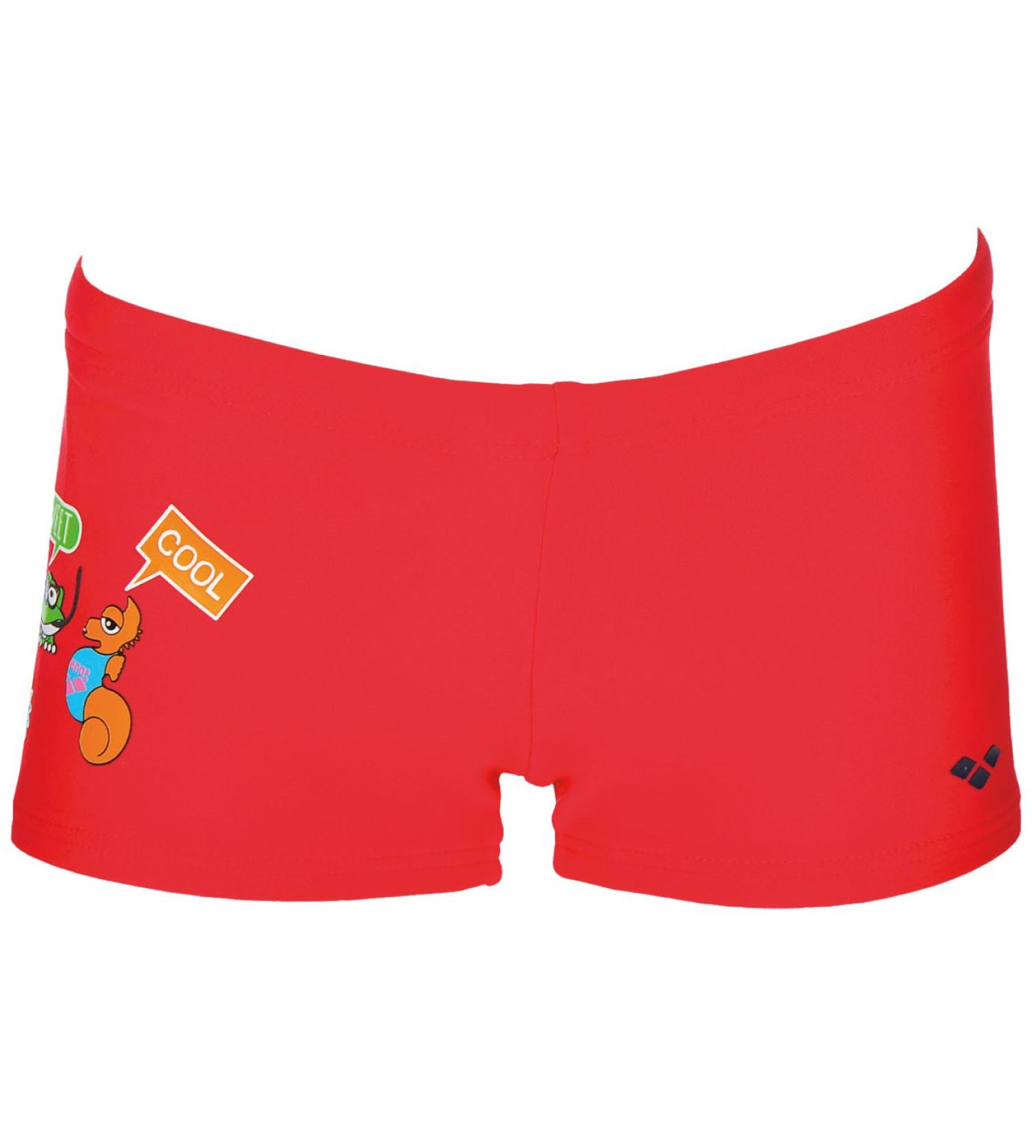 Arena Children's AWT Kids Boy Short Swim Trunks - Red - Best Quality & Fast International Shipping - Buy Online on SooperMarket.com
