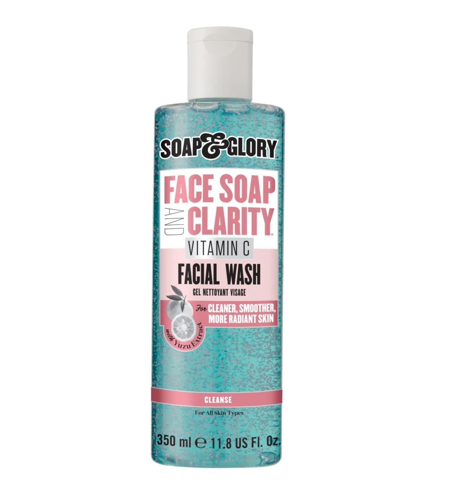 Soap & Glory Vitamin C Facial Wash 350ml - Brighten and Refresh Your Skin - Buy Online on SooperMarket.com