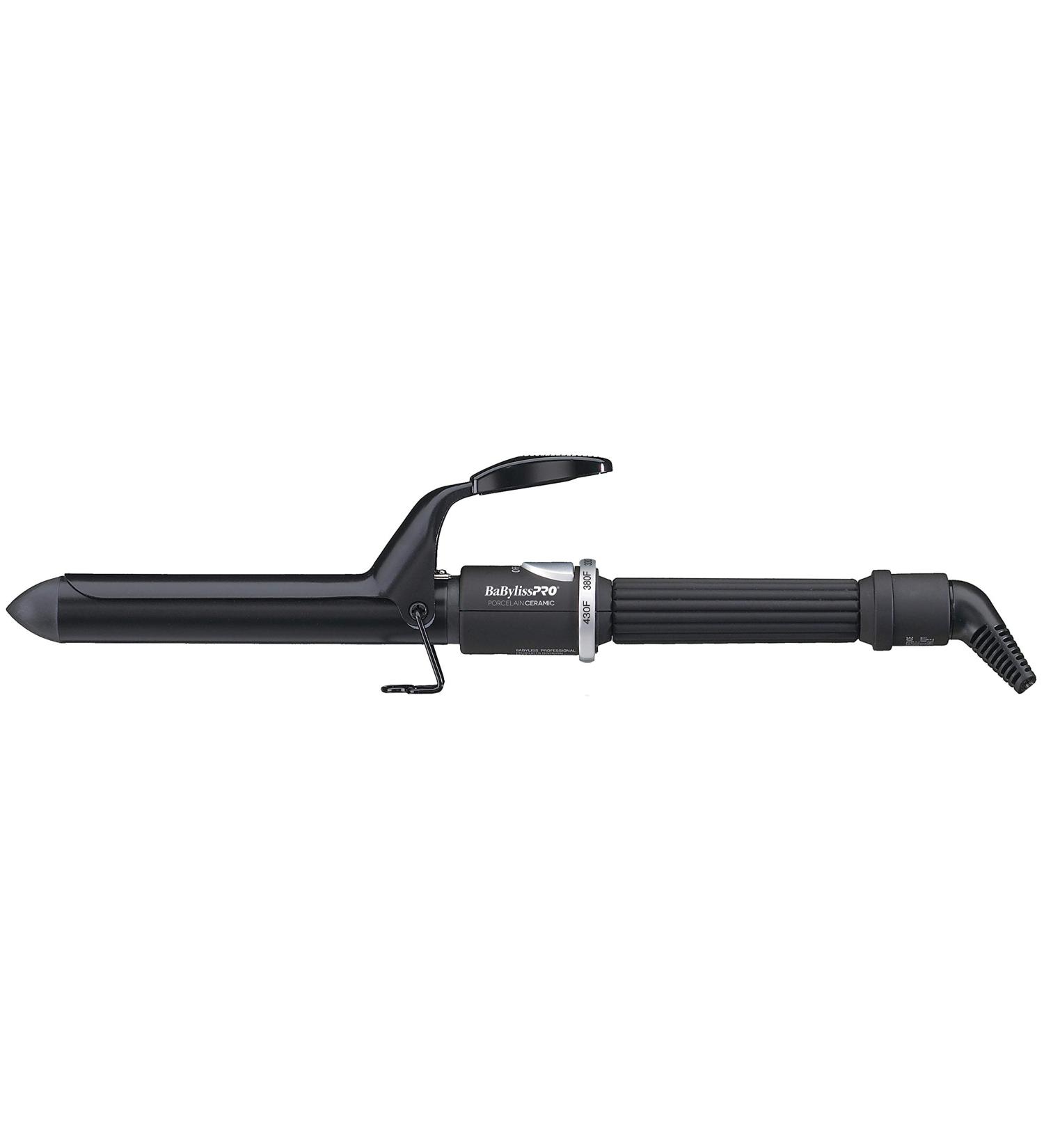 BaBylissPRO Porcelain Ceramic Spring Curling Iron 1 Inch - Professional Hair Styling Tool - Buy Online on SooperMarket.com