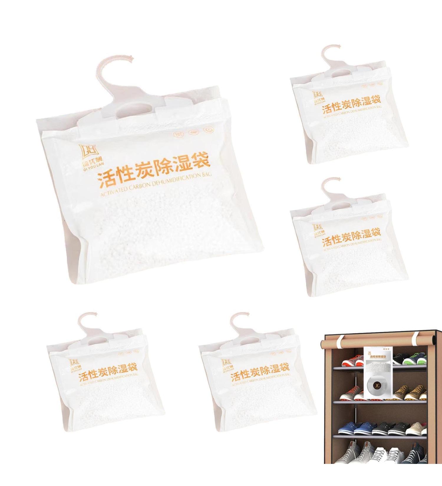 Shenrongtong Moisture Absorber - 100g Bags for Closet & Household - Ideal for Kitchen Bathroom Wardrobe & Cabinet Cleaning - Buy Online on SooperMarket.com