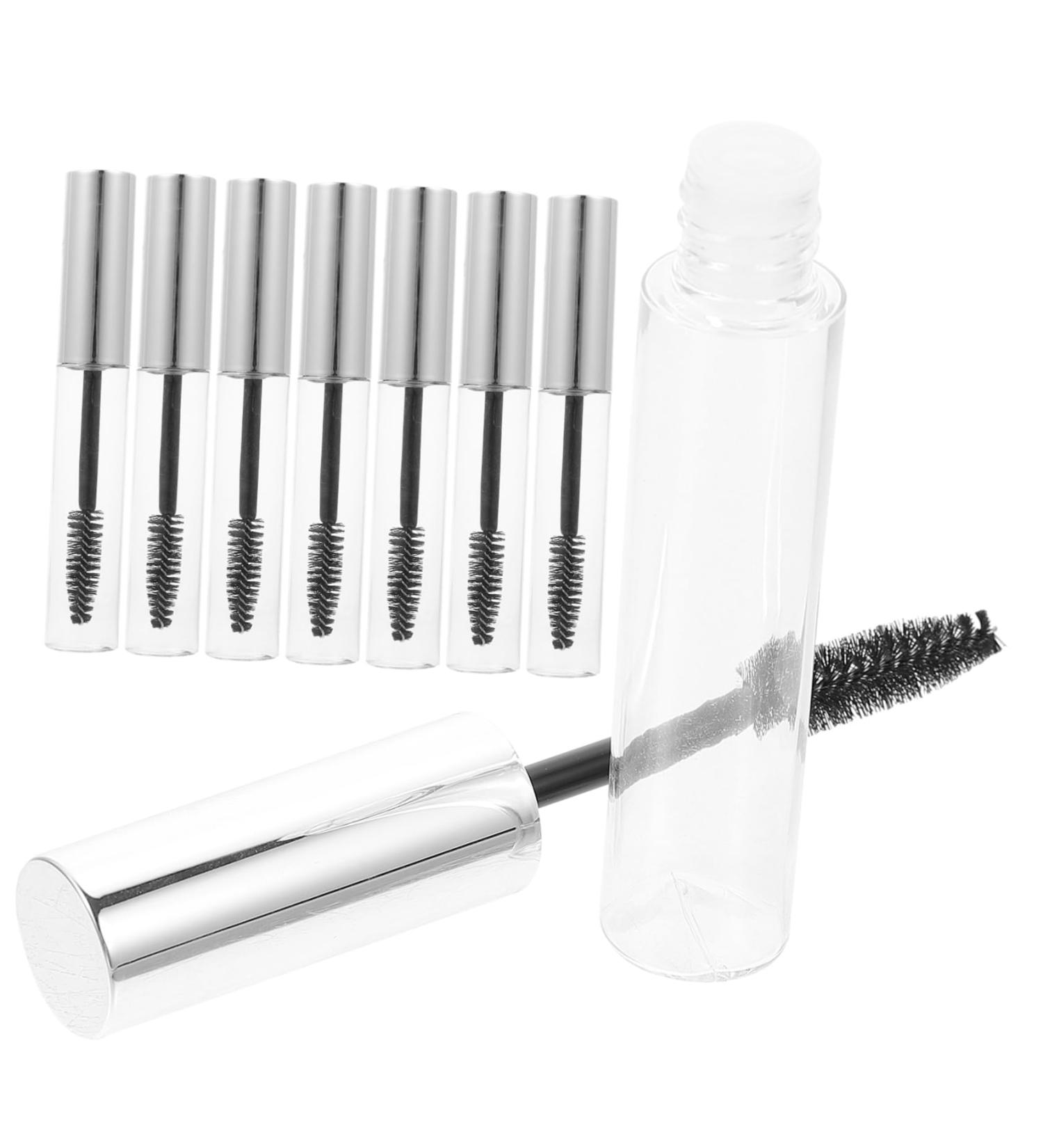 MAGICLULU 8pcs Mascara Empty Tube Refillable Mascara Tube Clear Mascara Bottles Portable Supplies Miss - Buy Online on SooperMarket.com