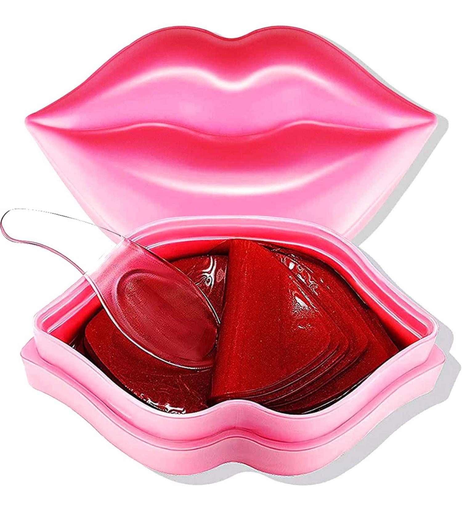 20pcs Moisturizing Lip Mask for Dry Lips - Pink Lip Care Treatment - Buy Online on SooperMarket.com