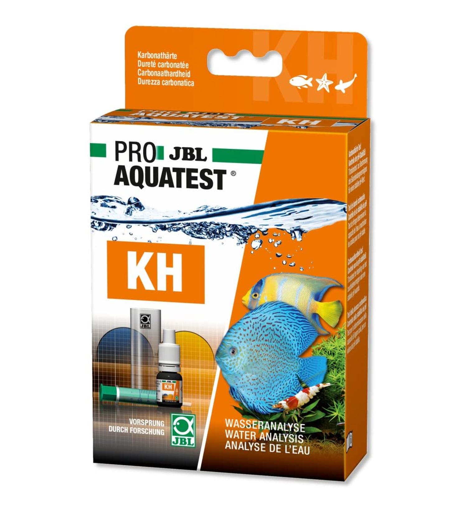 JBL Water Test Set for Freshwater & Saltwater Aquariums | ProAquaTest KH Carbonate Hardness Test Kit - Buy Online on SooperMarket.com