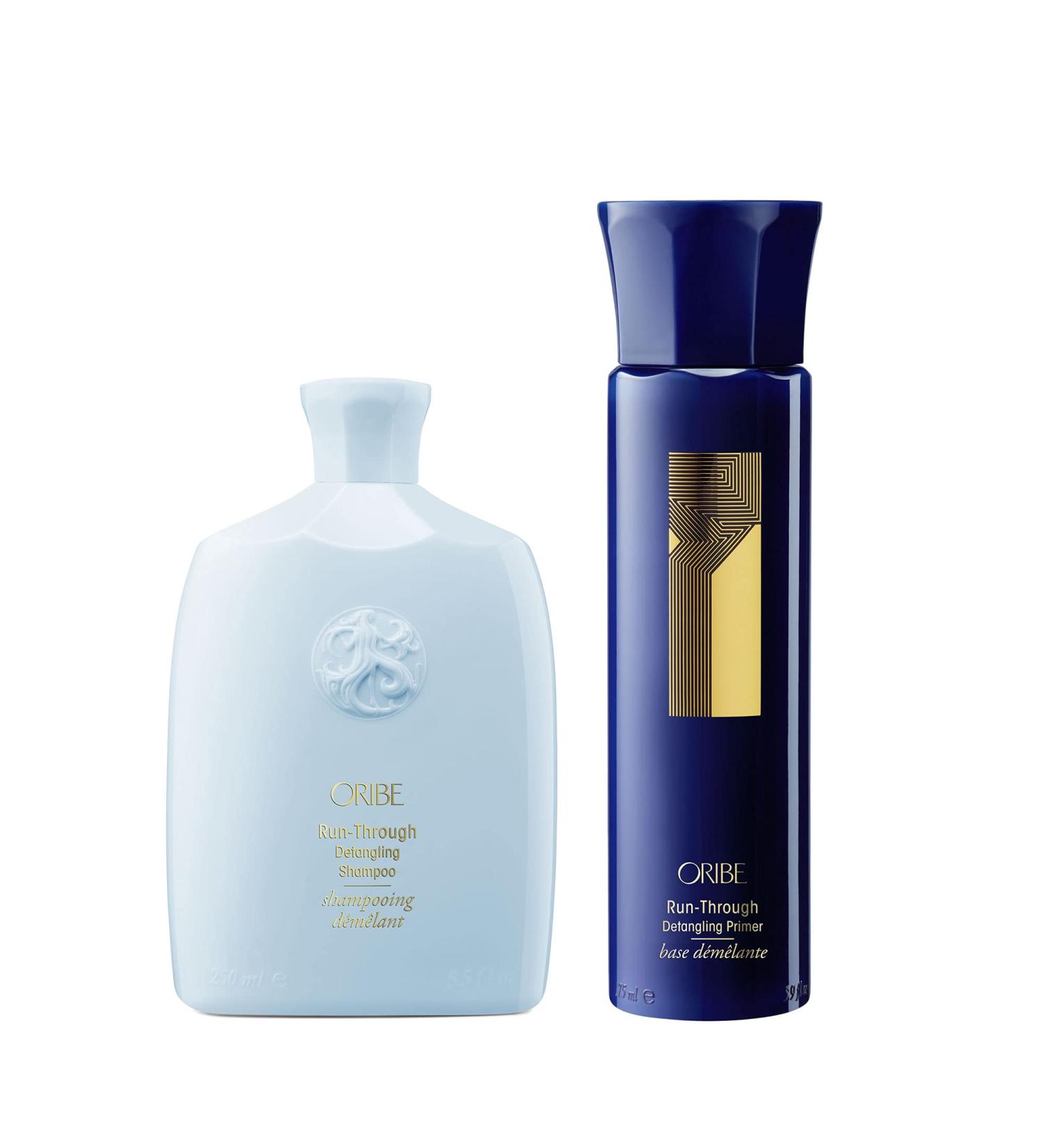 Oribe Run-Through Detangling Primer Detangling Shampoo & Primer Duo - Buy Online on SooperMarket.com