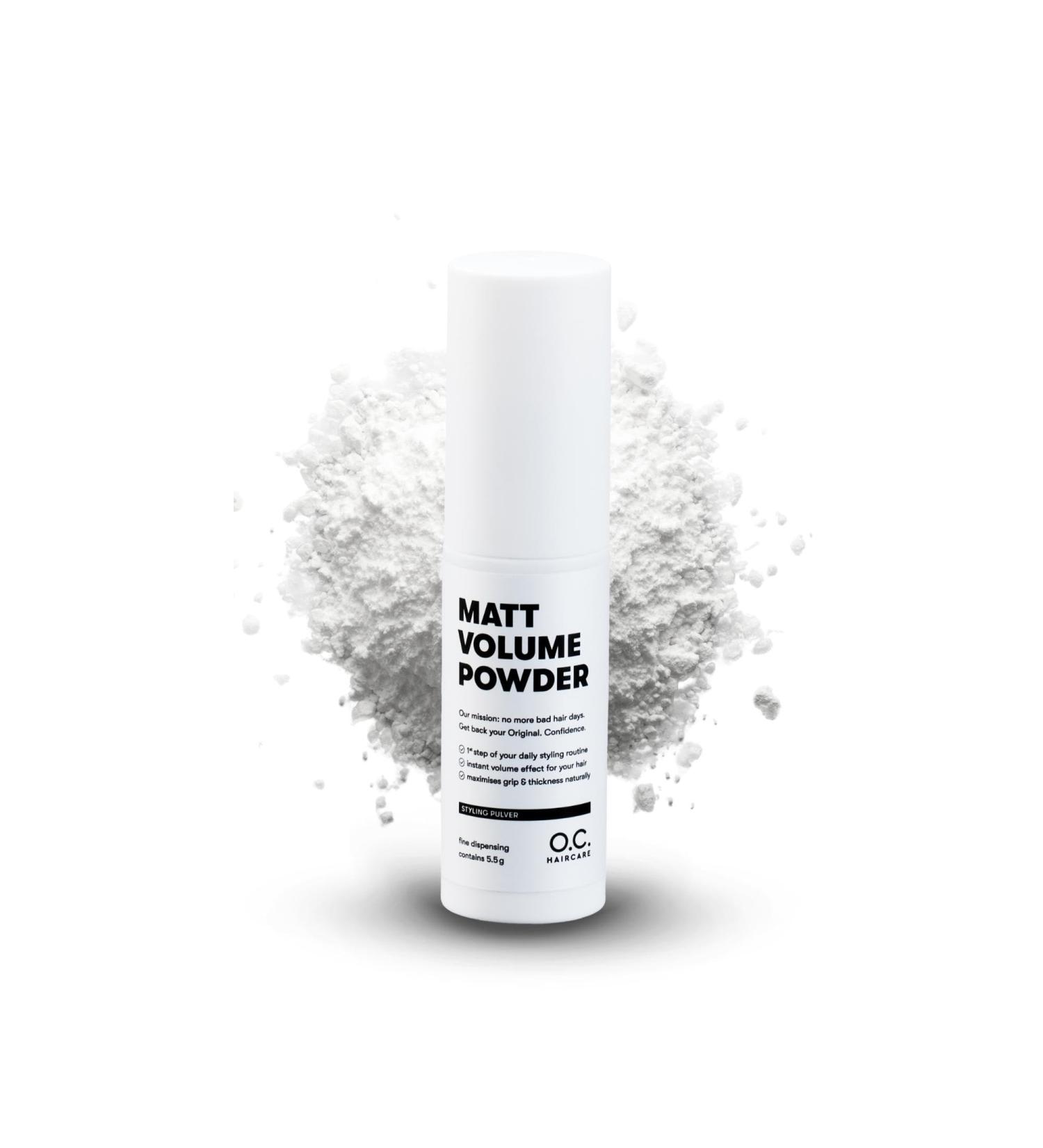 O.C. Haircare Styling Powder for Thin & Fine Hair | Maximum Stability & Matt Effect | Salon Recommended Colorless Primer & Volume Boost - Buy Online on SooperMarket.com