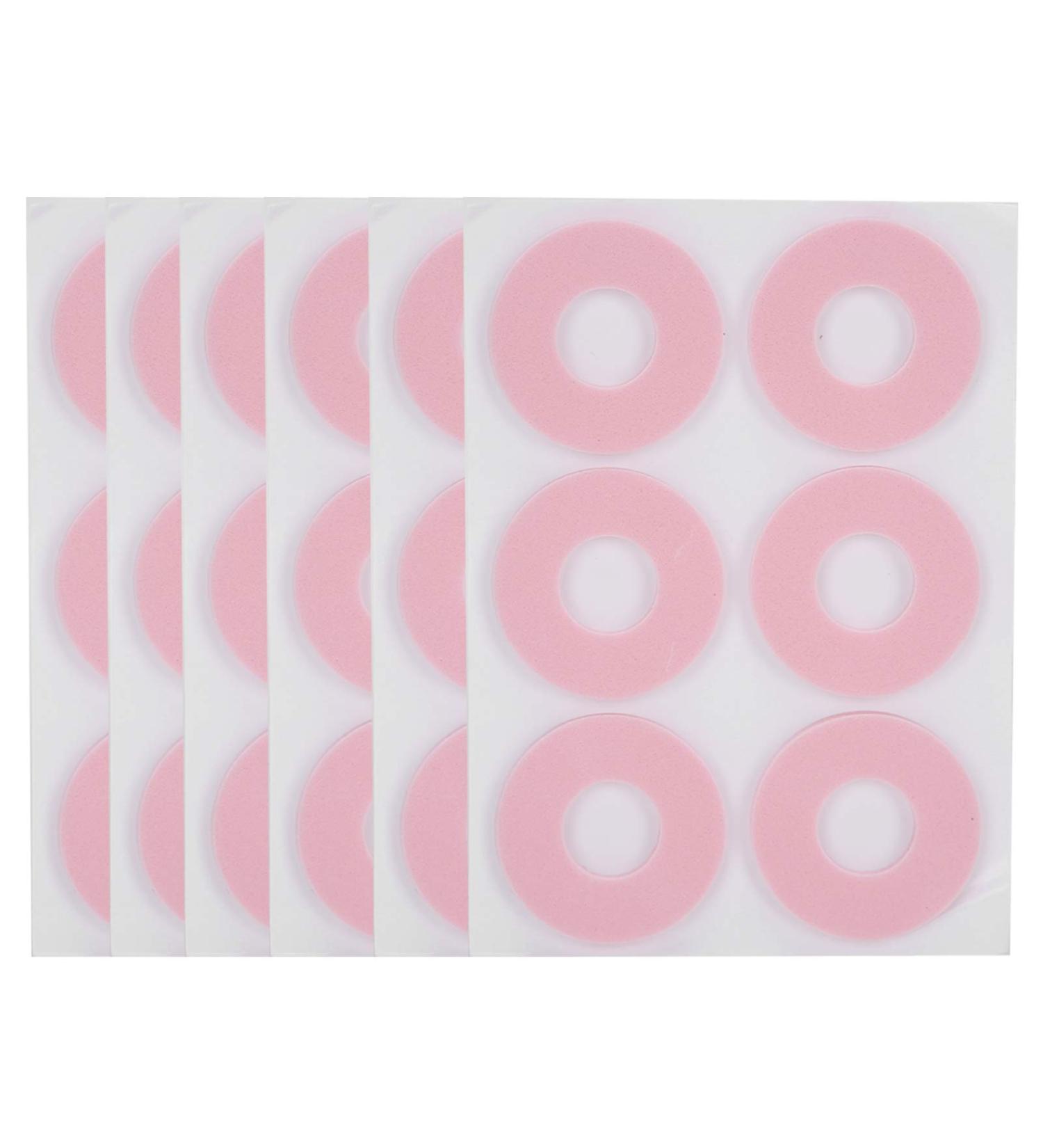 Self-Stick Corn Remover Pads - Round Pink S - Foot Care Cushions for Corns - Protects and Cushions Feet - Buy Online on SooperMarket.com