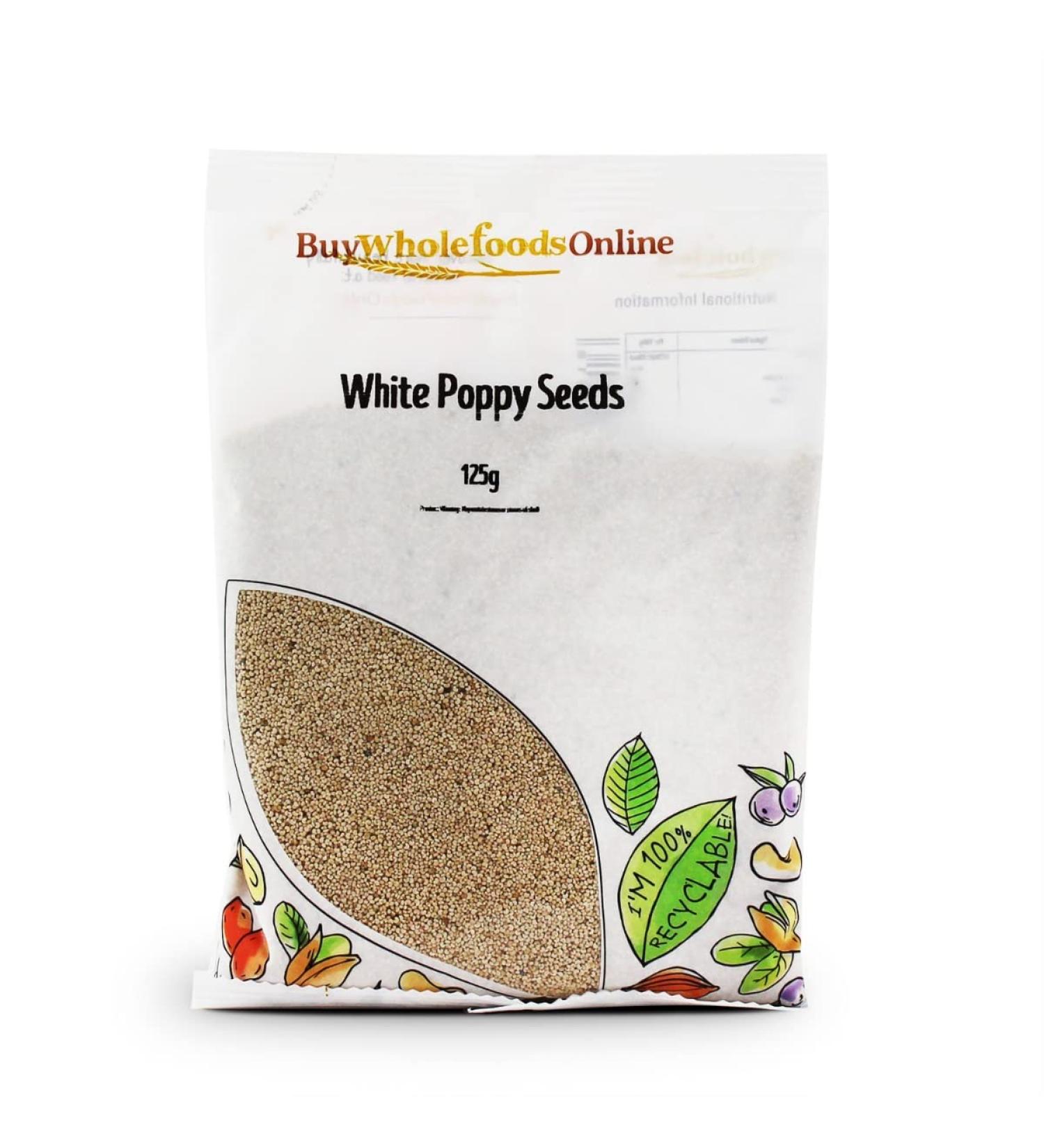 Poppy Seeds - White 125g (BWFO)