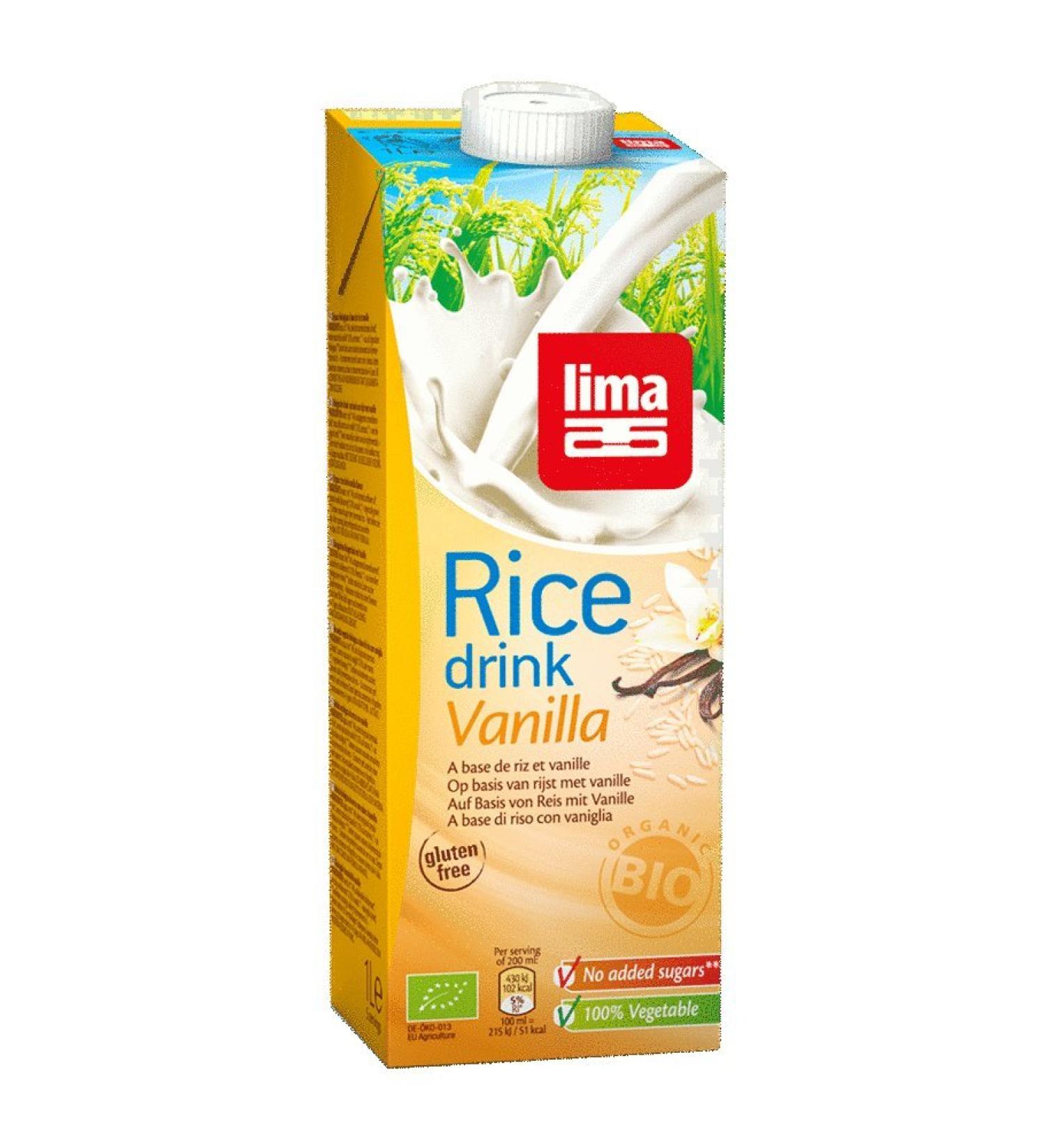 LIMA Rice Drink Vanilla 1 kg 1 l (1 pack)