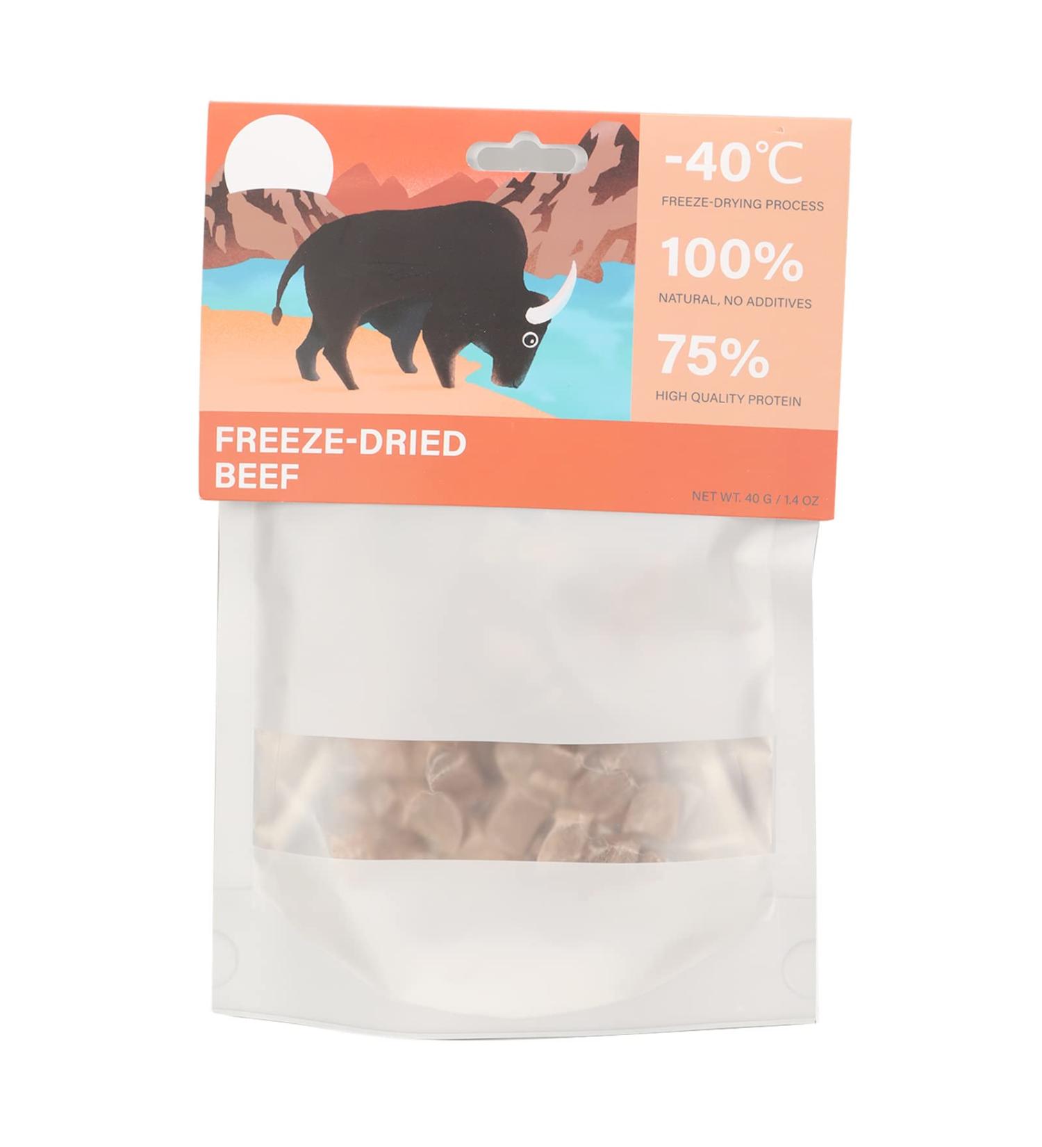 Freeze Dried Snacks for Dogs Freeze Dried Beef Pet Treats Rich in Trace Elements Dog Freeze Dried Food Freeze Dried Meat Food Pet Munchies for Dogs Cats 40g - Buy Online on SooperMarket.com