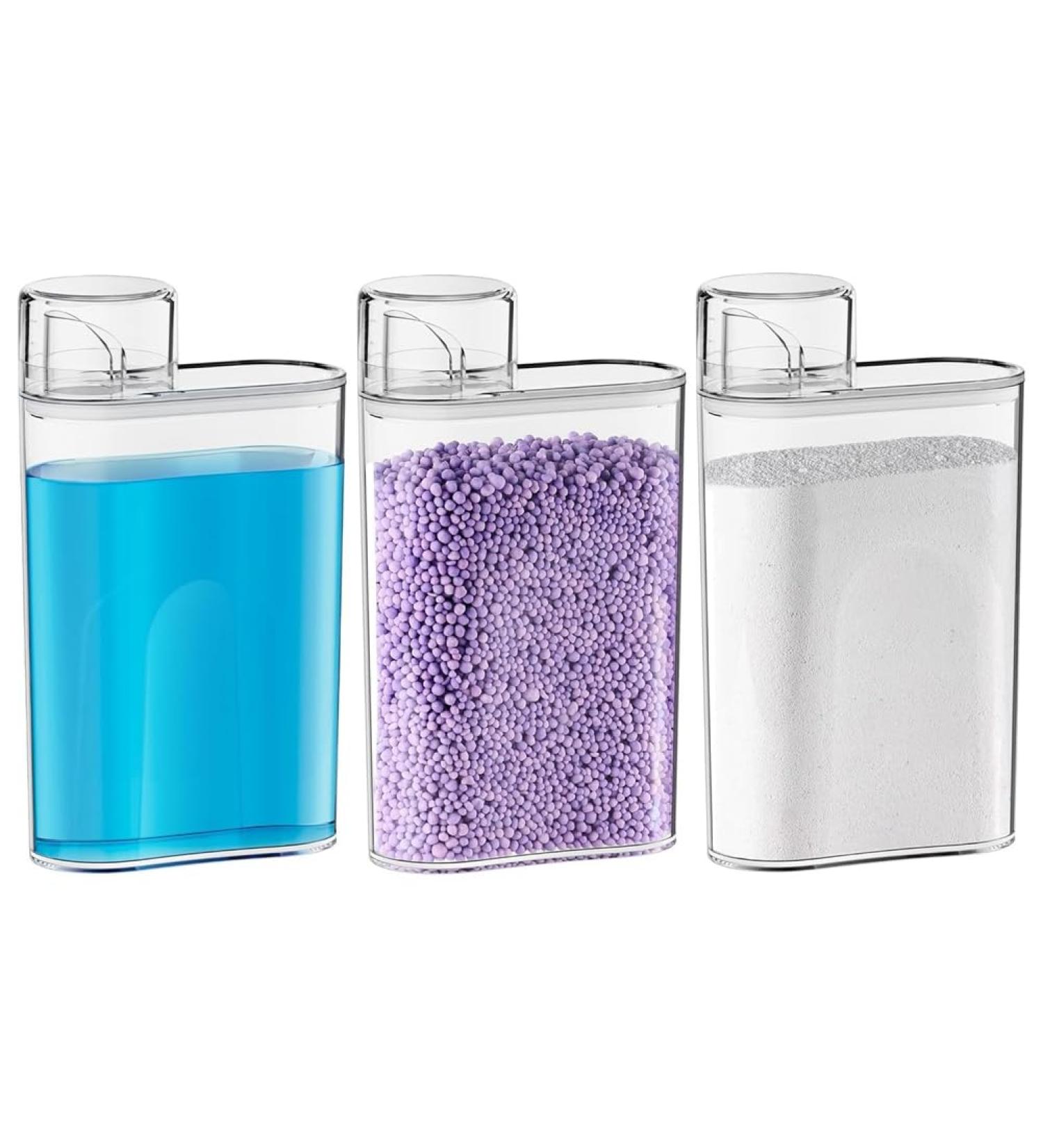 Knadgbft 3Piece Laundry Detergent Dispenser Laundry Detergent Organizer for Laundry Room Organization - Buy Online on SooperMarket.com