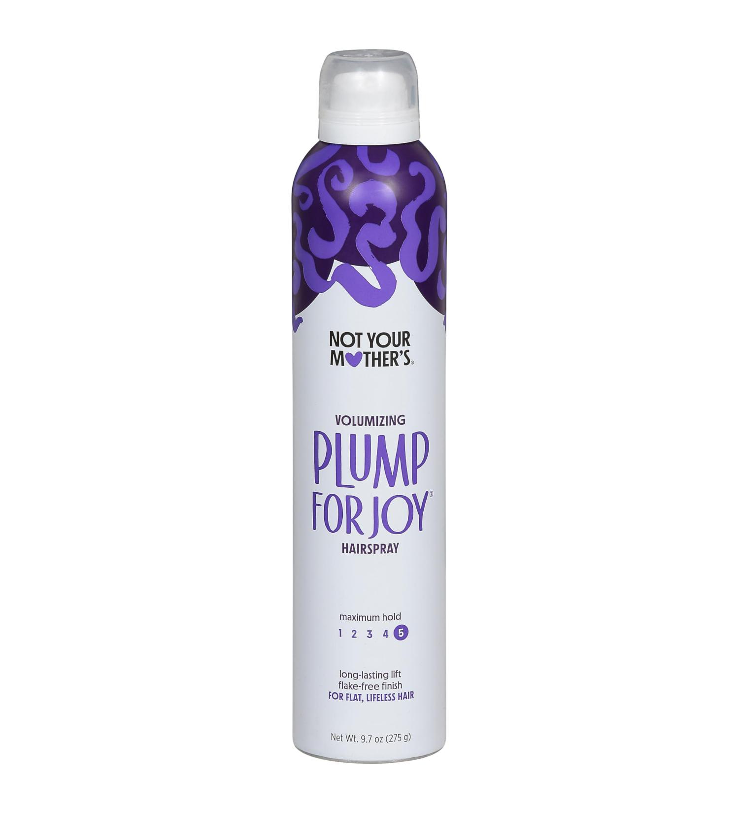 Not Your Mother's Plump for Joy Hairspray Volumizing Maximum Hold 9.7 Ounce