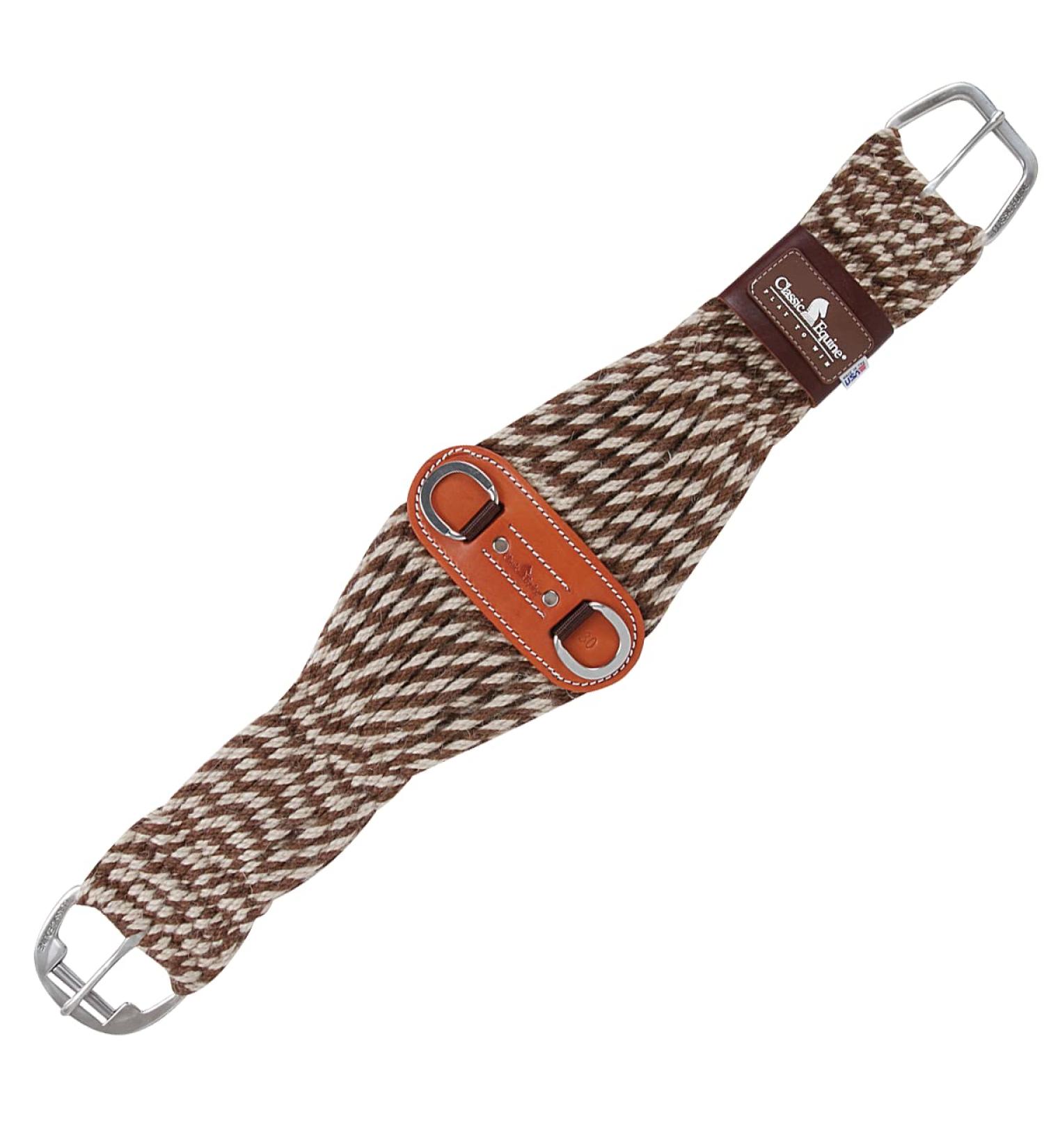 Classic Equine Alpaca Mohair Roper Cinch 30-inch
