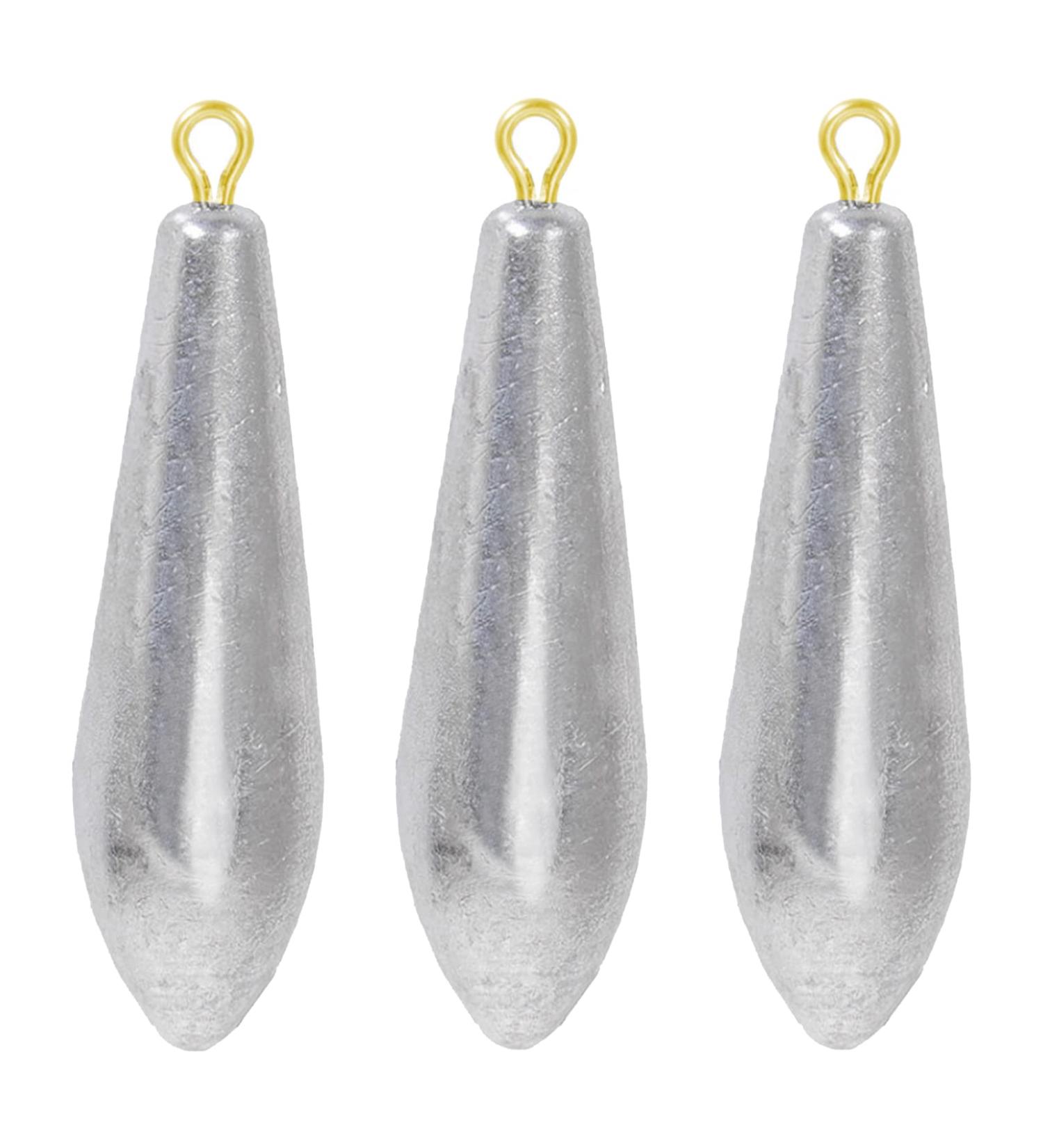 AMYSPORTS Drop Shot Fishing Weights Kit - Removable Lead Sinkers for Bass Casting - Size 1 (1oz.) - 10 pcs - Freshwater and Saltwater - Buy Online on SooperMarket.com