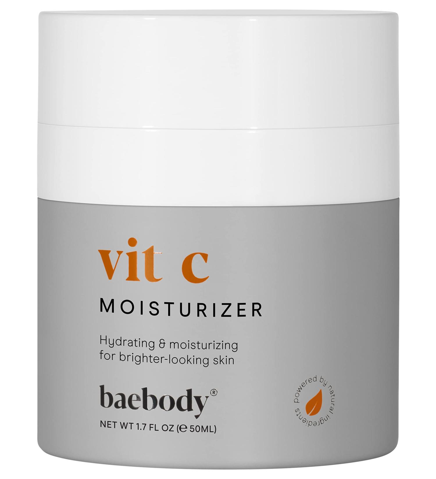 Baebody Vitamin C Moisturizer 1.7 fl oz - Brightening & Hydrating Face Cream - Buy Online on SooperMarket.com