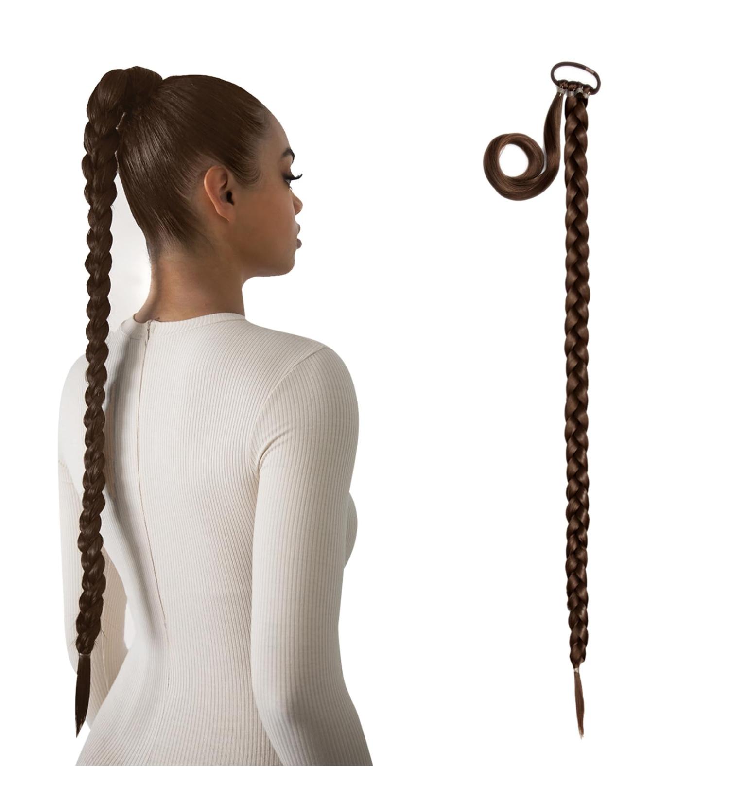 Lullabellz Extra AF Hair Braid 34-Inch Length Golden Brown Extra AF Braid Golden Brown - Buy Online on SooperMarket.com