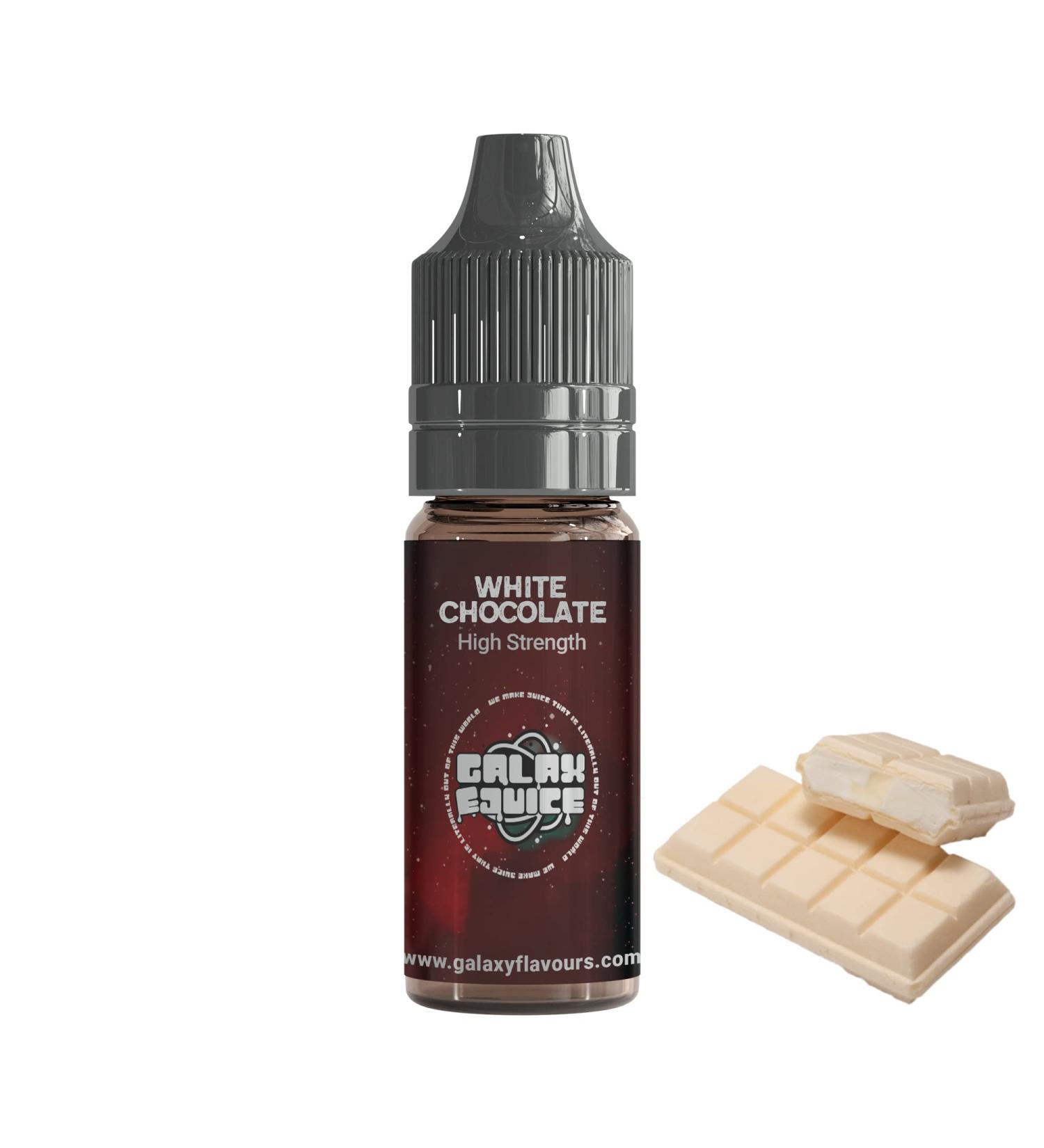 White Chocolate High Strength Flavouring - 10ml Bottle - Galaxy Food Flavours - Buy Online on SooperMarket.com