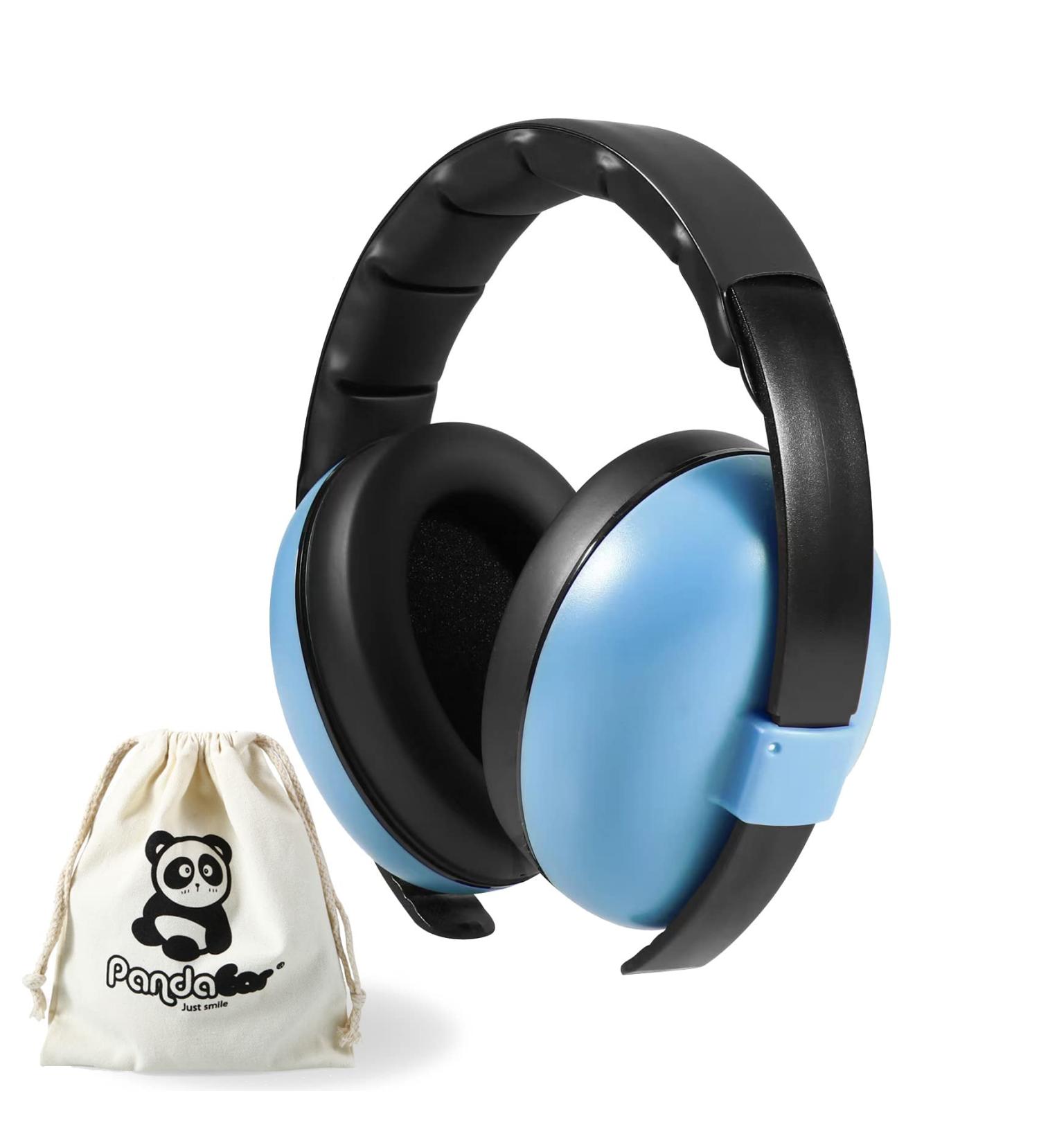 PandaEar Baby Ear Protection Headphones for Ages 0-3 Years - Blue - Buy Online on SooperMarket.com
